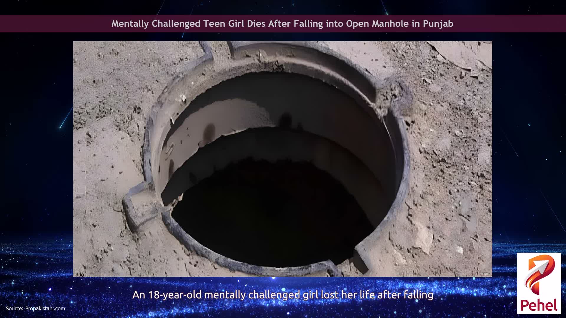 Mentally Challenged Teen Girl Dies After Falling into Open Manhole in Punjab