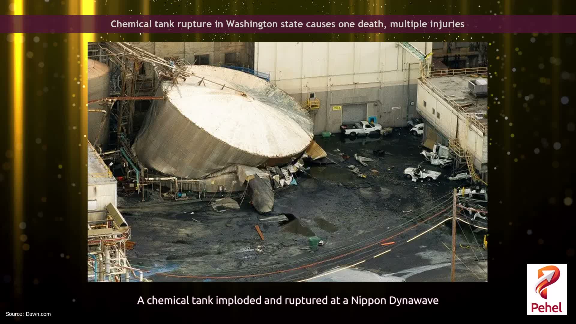 Chemical tank rupture in Washington state causes one death, multiple injuries