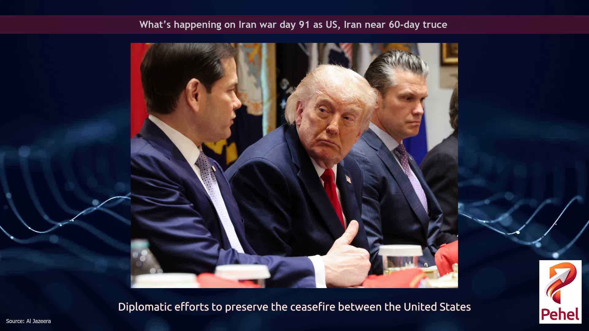 What’s happening on Iran war day 91 as US, Iran near 60-day truce