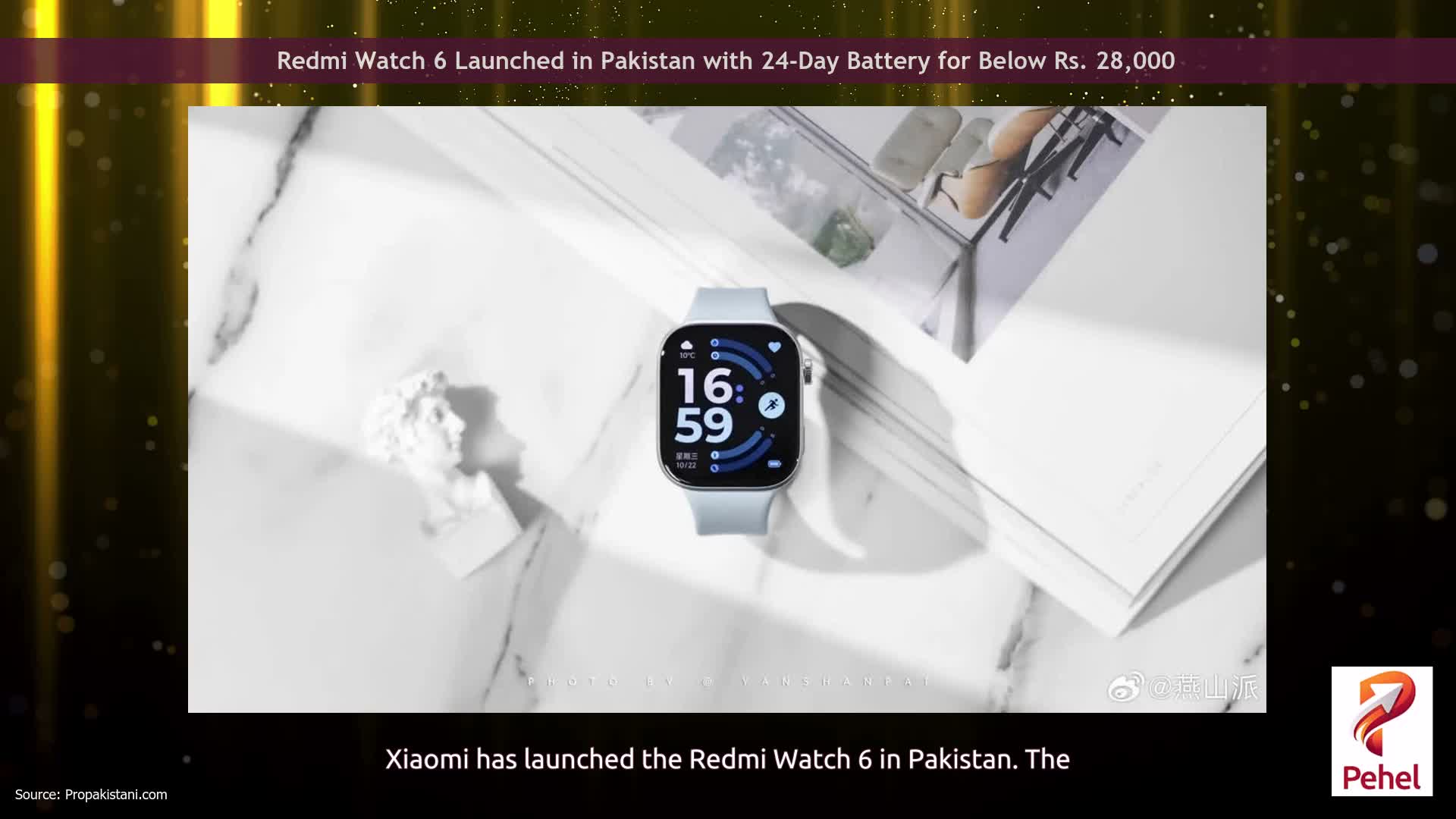 Redmi Watch 6 Launched in Pakistan with 24-Day Battery for Below Rs. 28,000