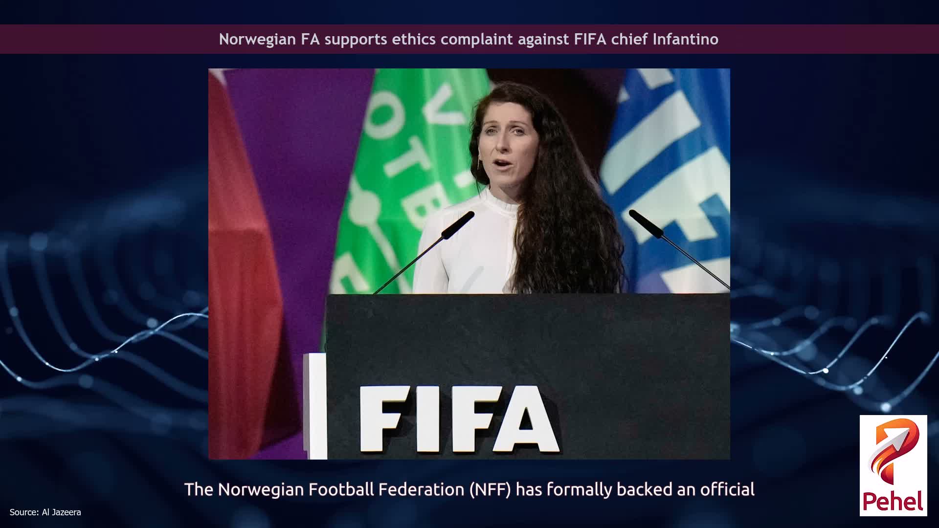 Norwegian FA supports ethics complaint against FIFA chief Infantino