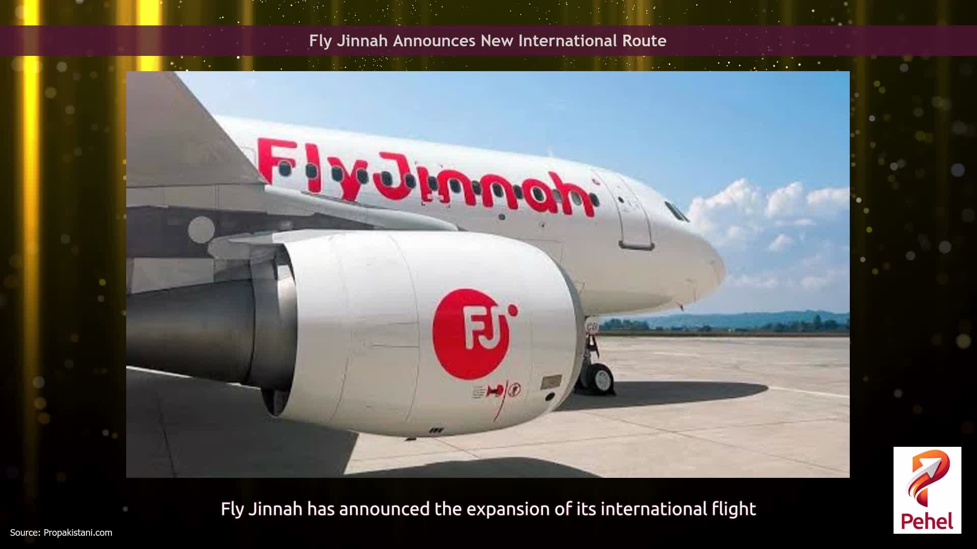Fly Jinnah Announces New International Route
