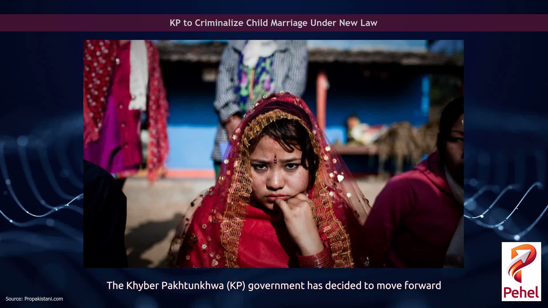 KP to Criminalize Child Marriage Under New Law