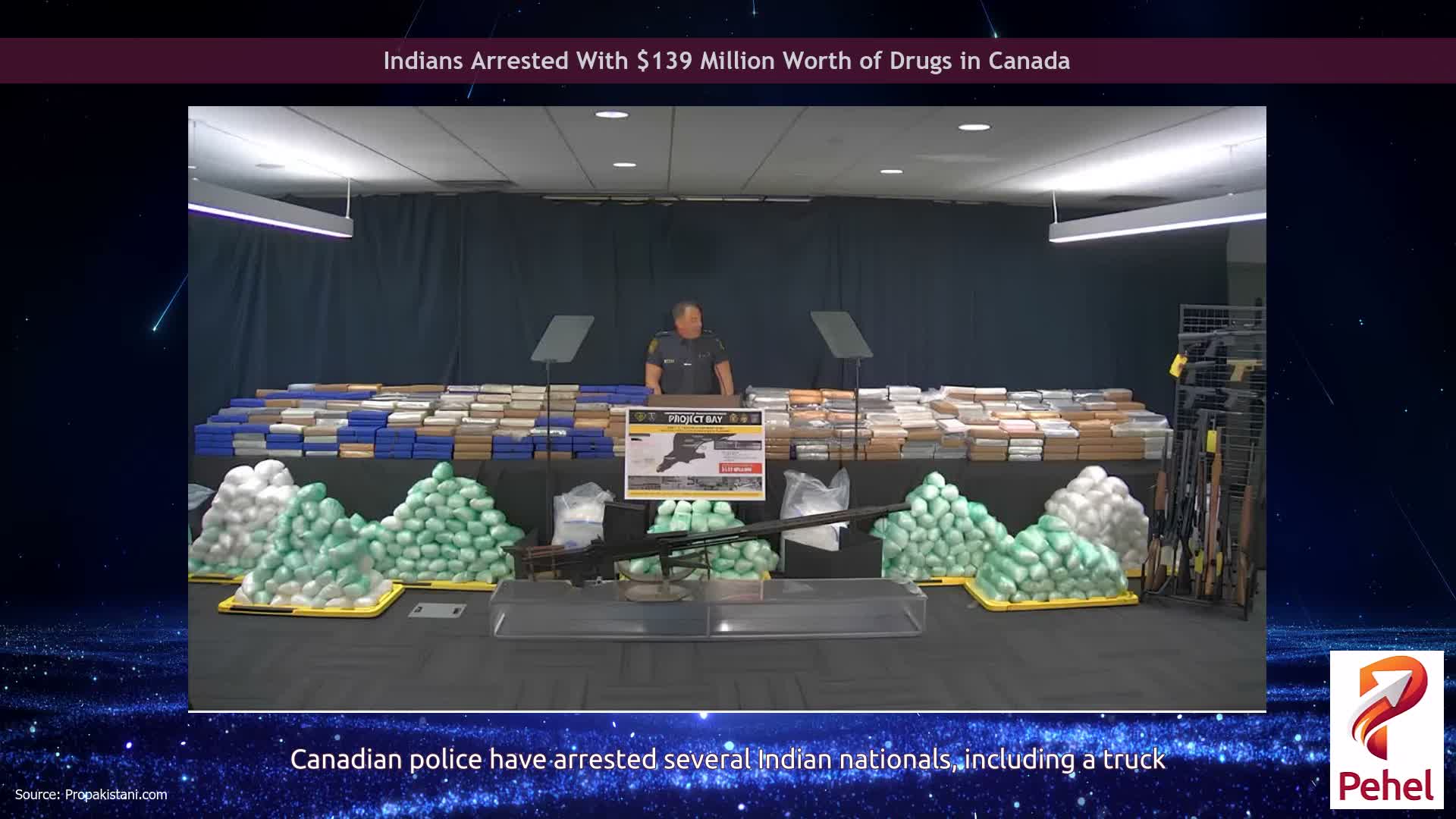 Indians Arrested With $139 Million Worth of Drugs in Canada