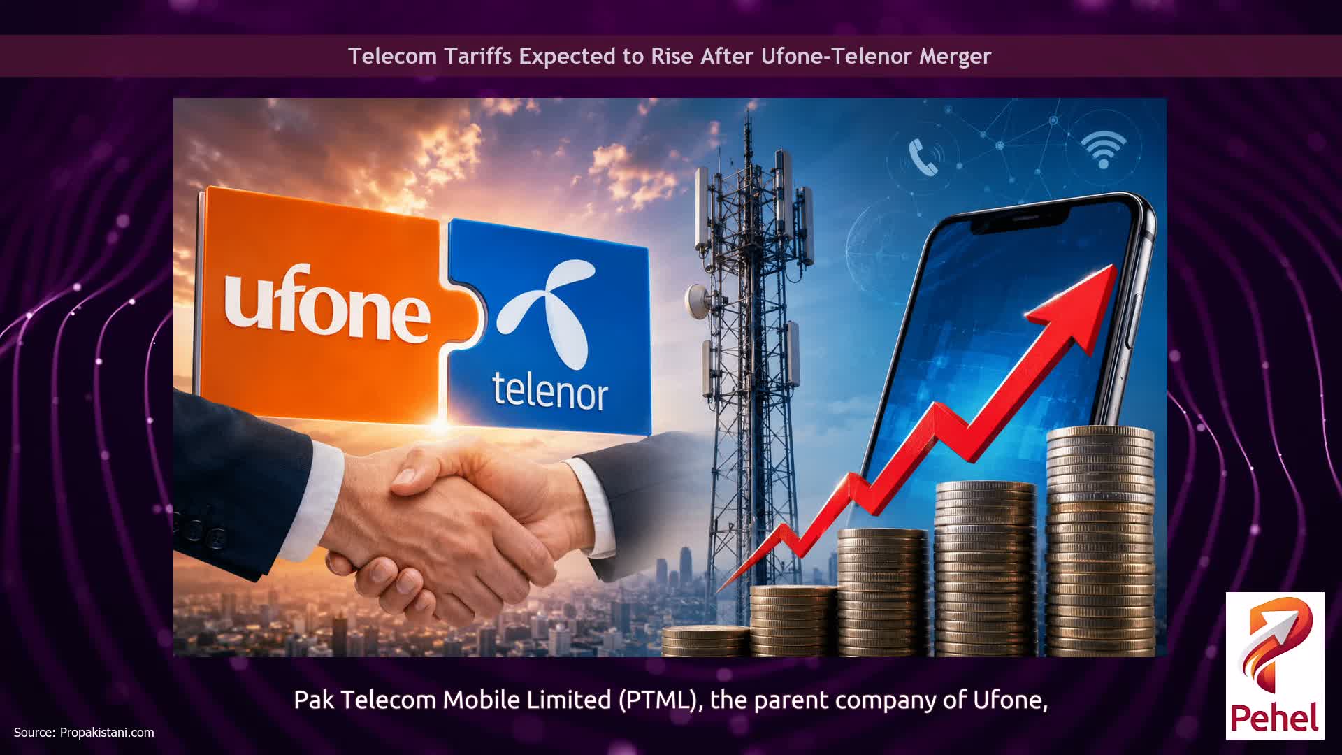 Telecom Tariffs Expected to Rise After Ufone-Telenor Merger