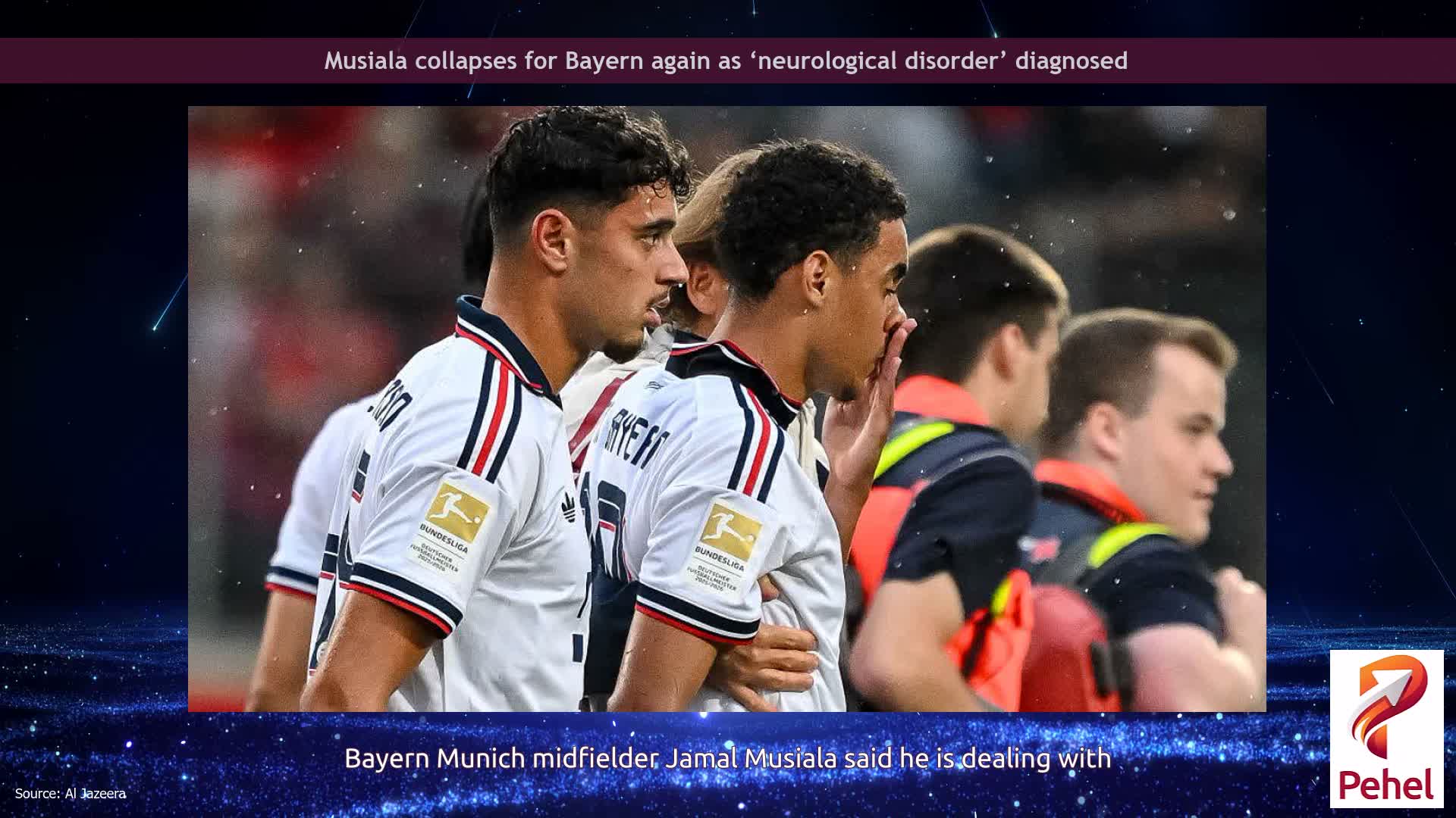 Musiala collapses for Bayern again as ‘neurological disorder’ diagnosed