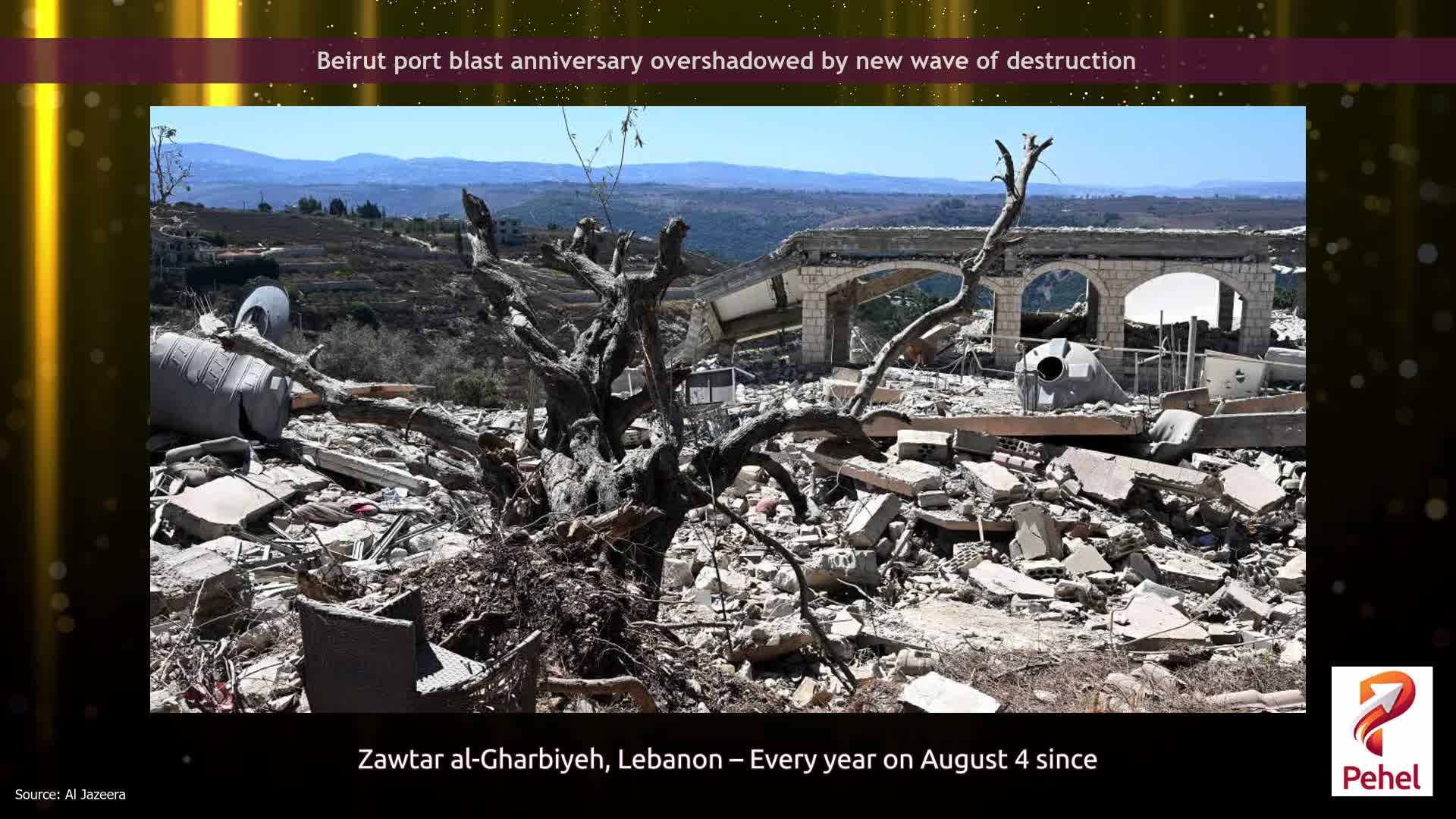 Beirut port blast anniversary overshadowed by new wave of destruction