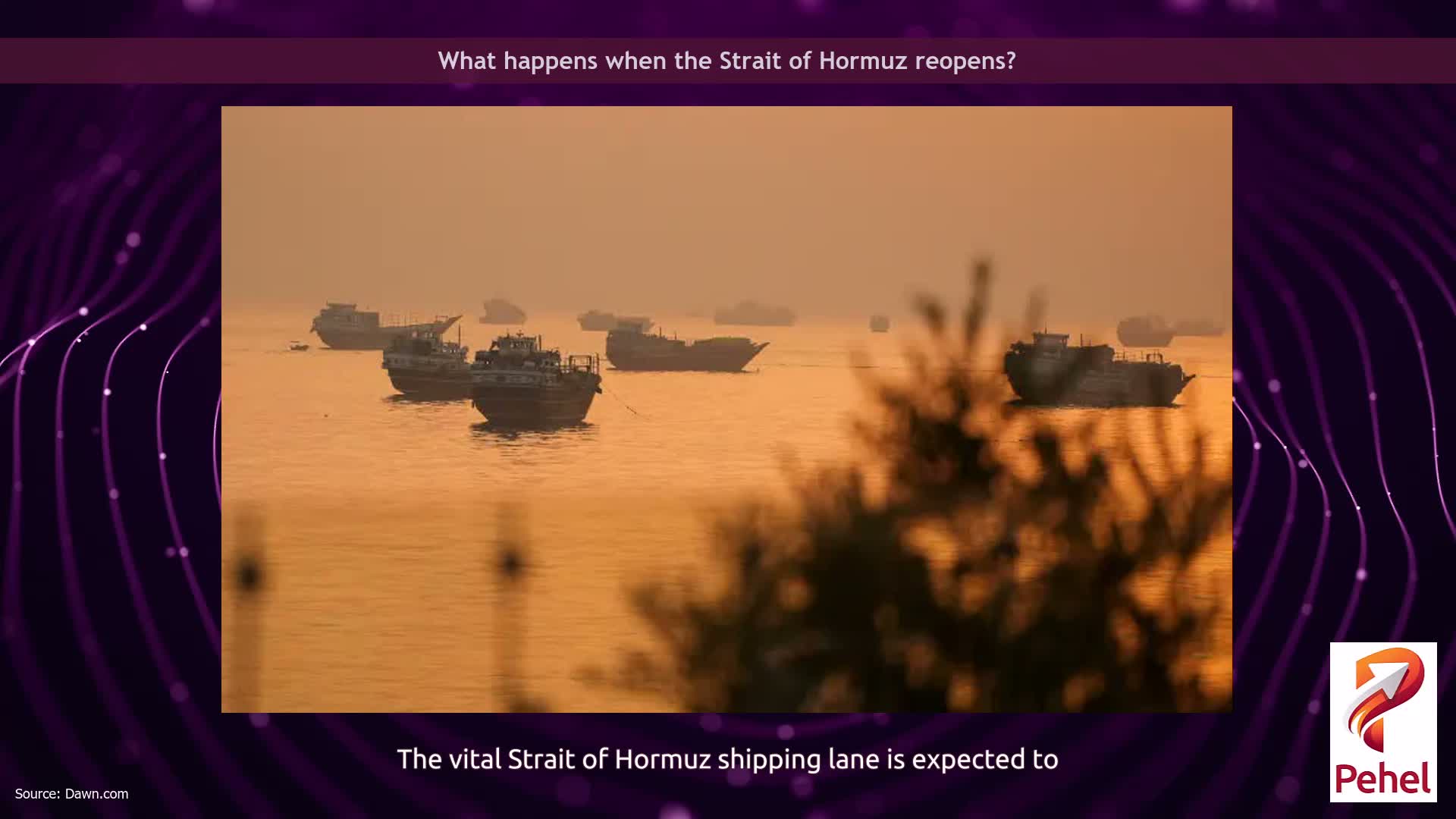 What happens when the Strait of Hormuz reopens?