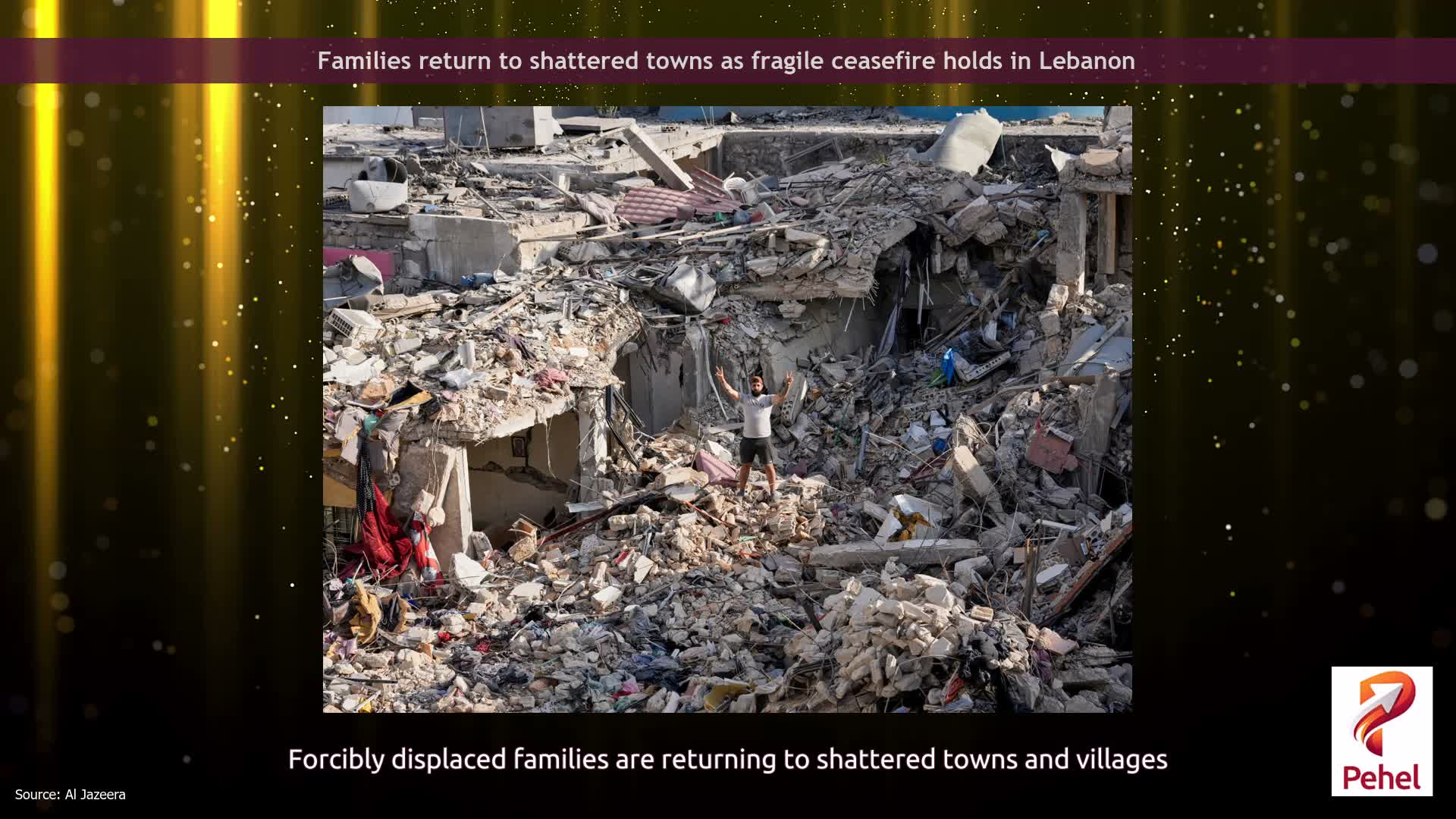 Families return to shattered towns as fragile ceasefire holds in Lebanon