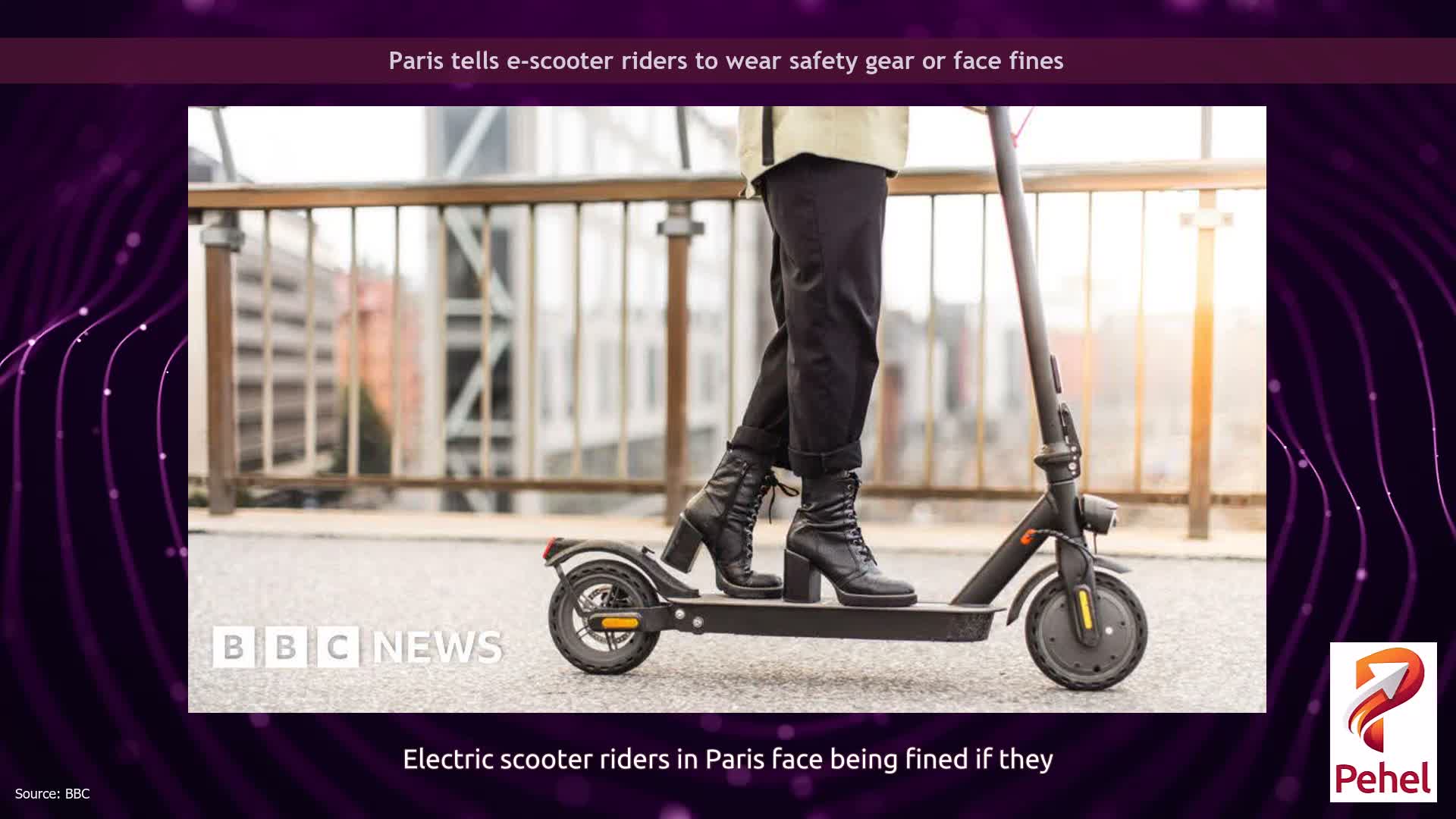 Paris tells e-scooter riders to wear safety gear or face fines