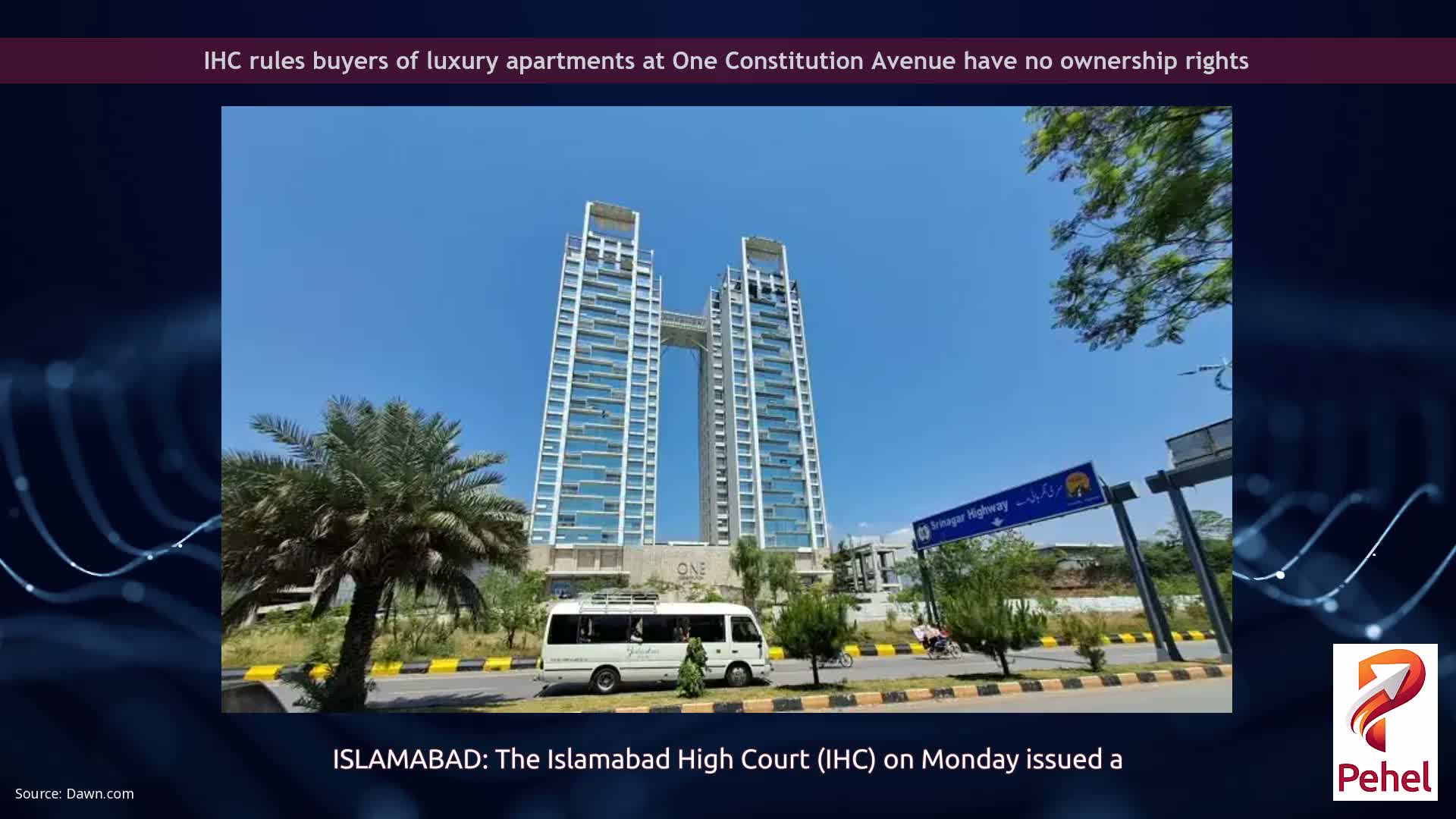 IHC rules buyers of luxury apartments at One Constitution Avenue have no ownership rights