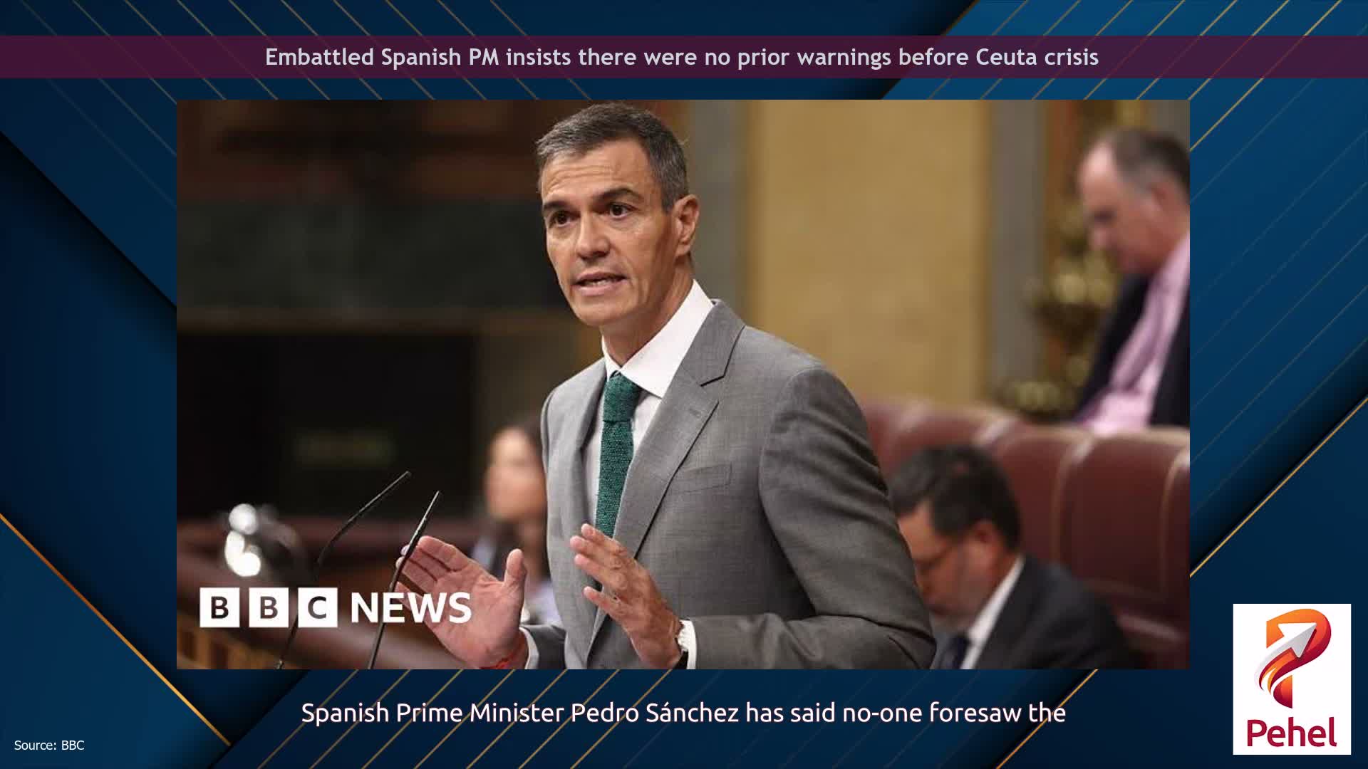 Embattled Spanish PM insists there were no prior warnings before Ceuta crisis