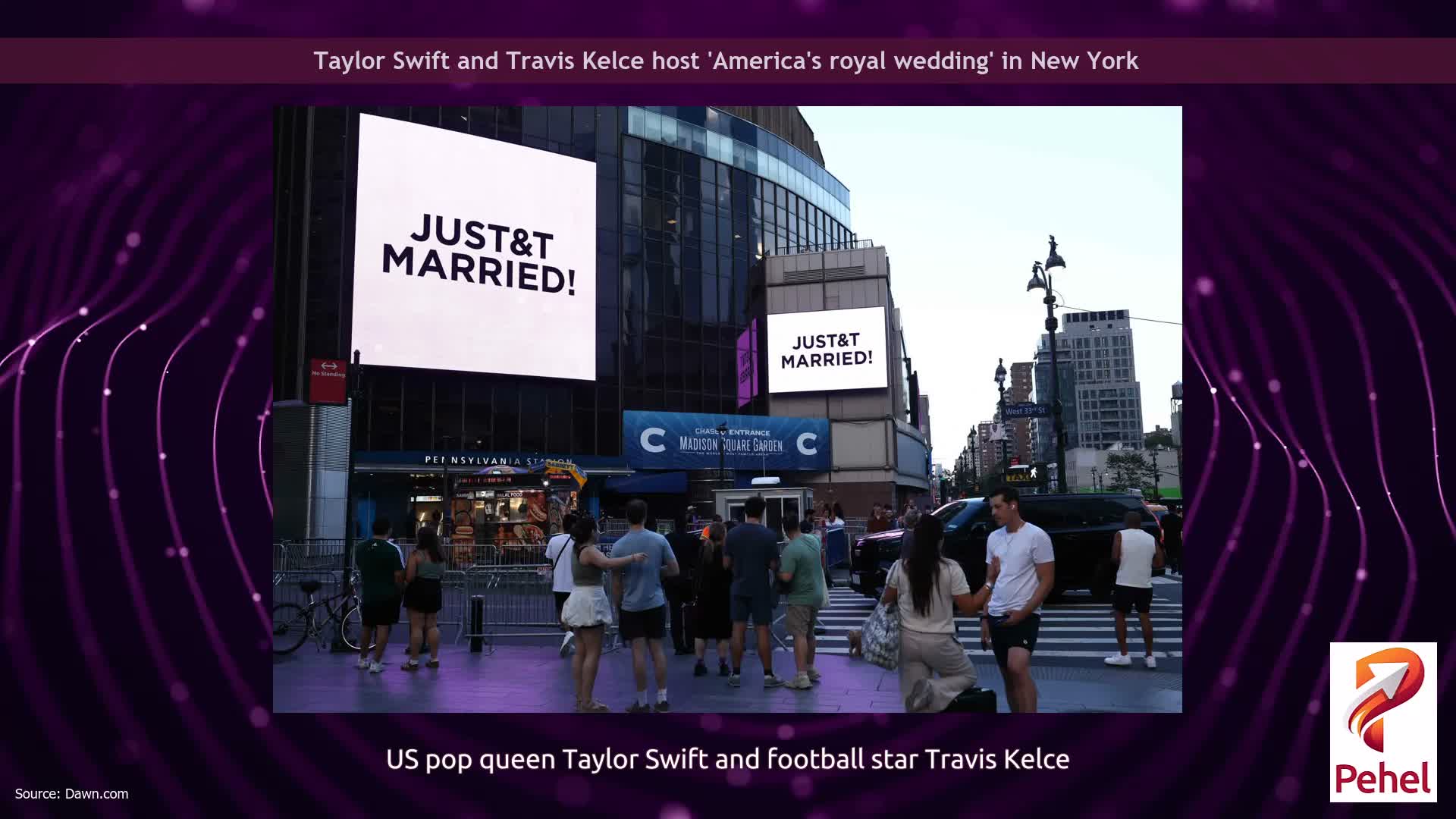 Taylor Swift and Travis Kelce host 'America's royal wedding' in New York
