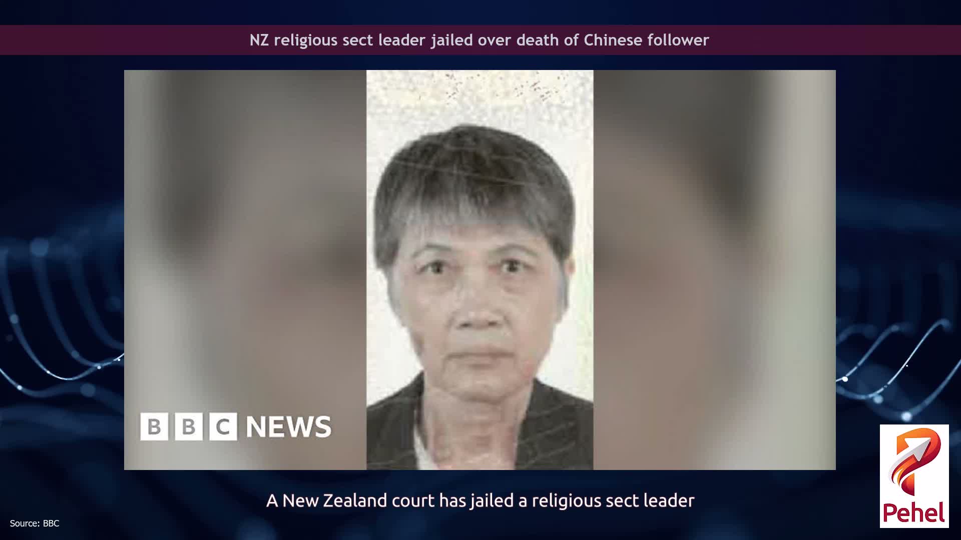 NZ religious sect leader jailed over death of Chinese follower