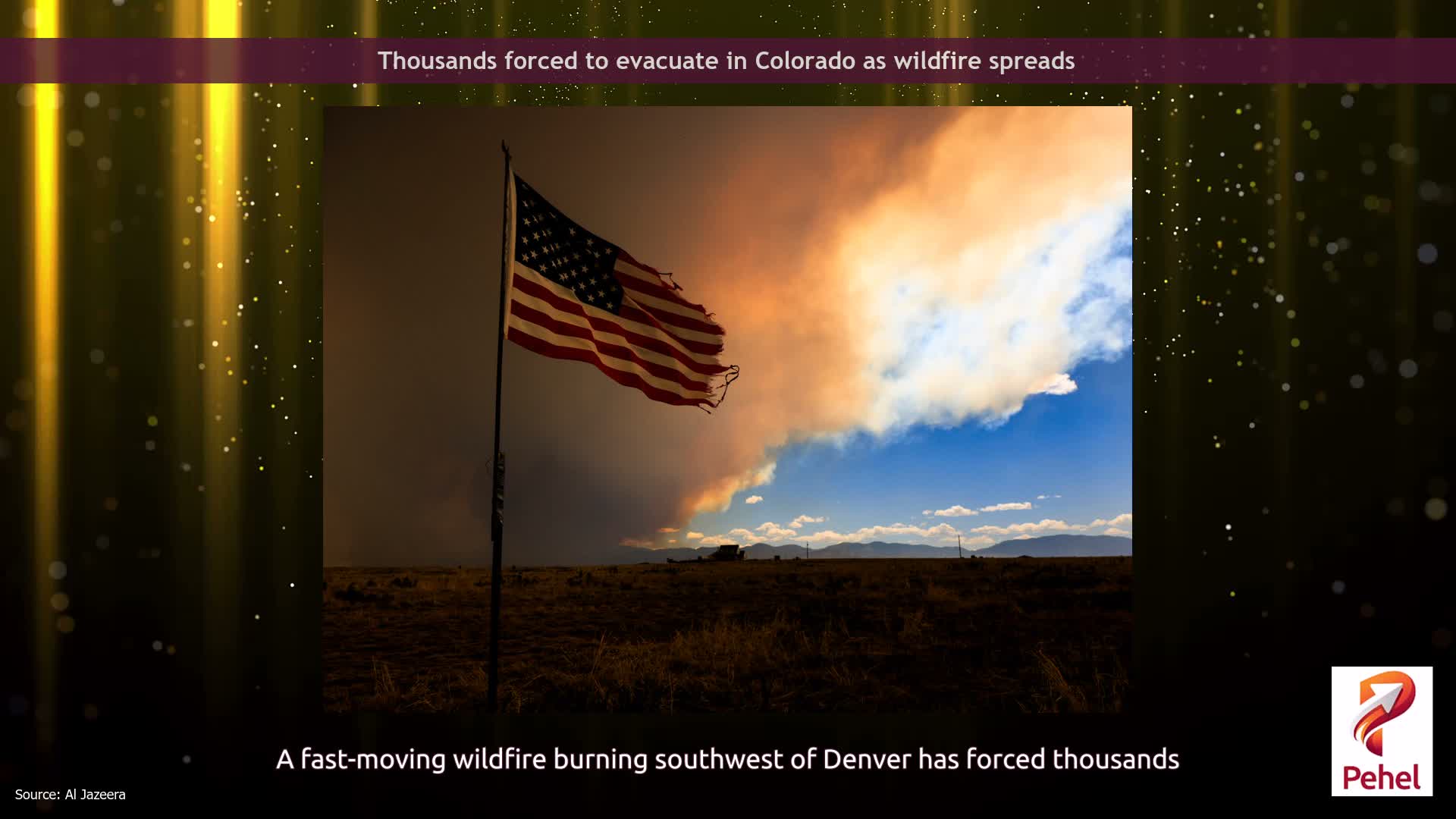 Thousands forced to evacuate in Colorado as wildfire spreads