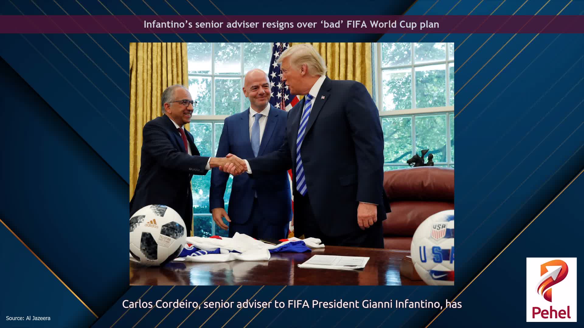 Infantino’s senior adviser resigns over ‘bad’ FIFA World Cup plan
