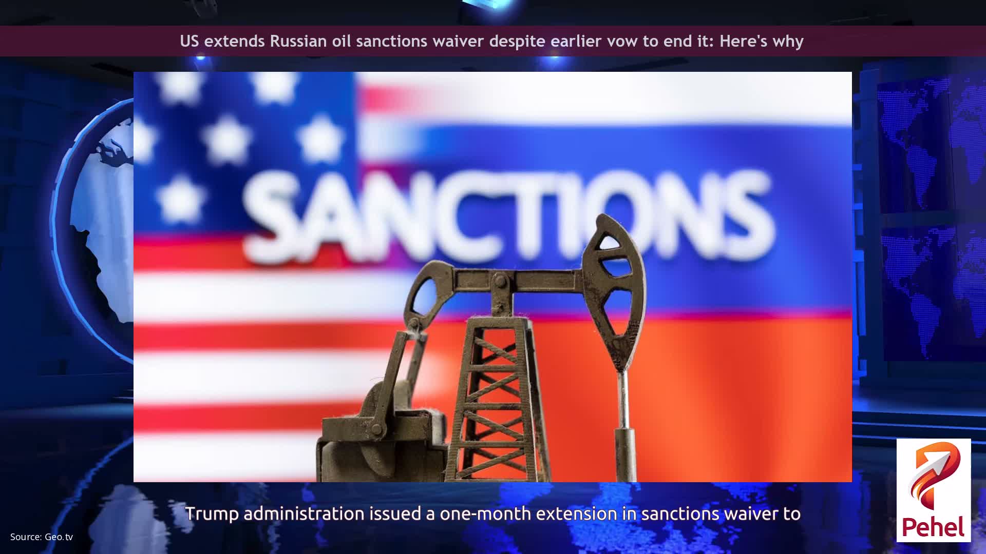 US extends Russian oil sanctions waiver despite earlier vow to end it: Here's why