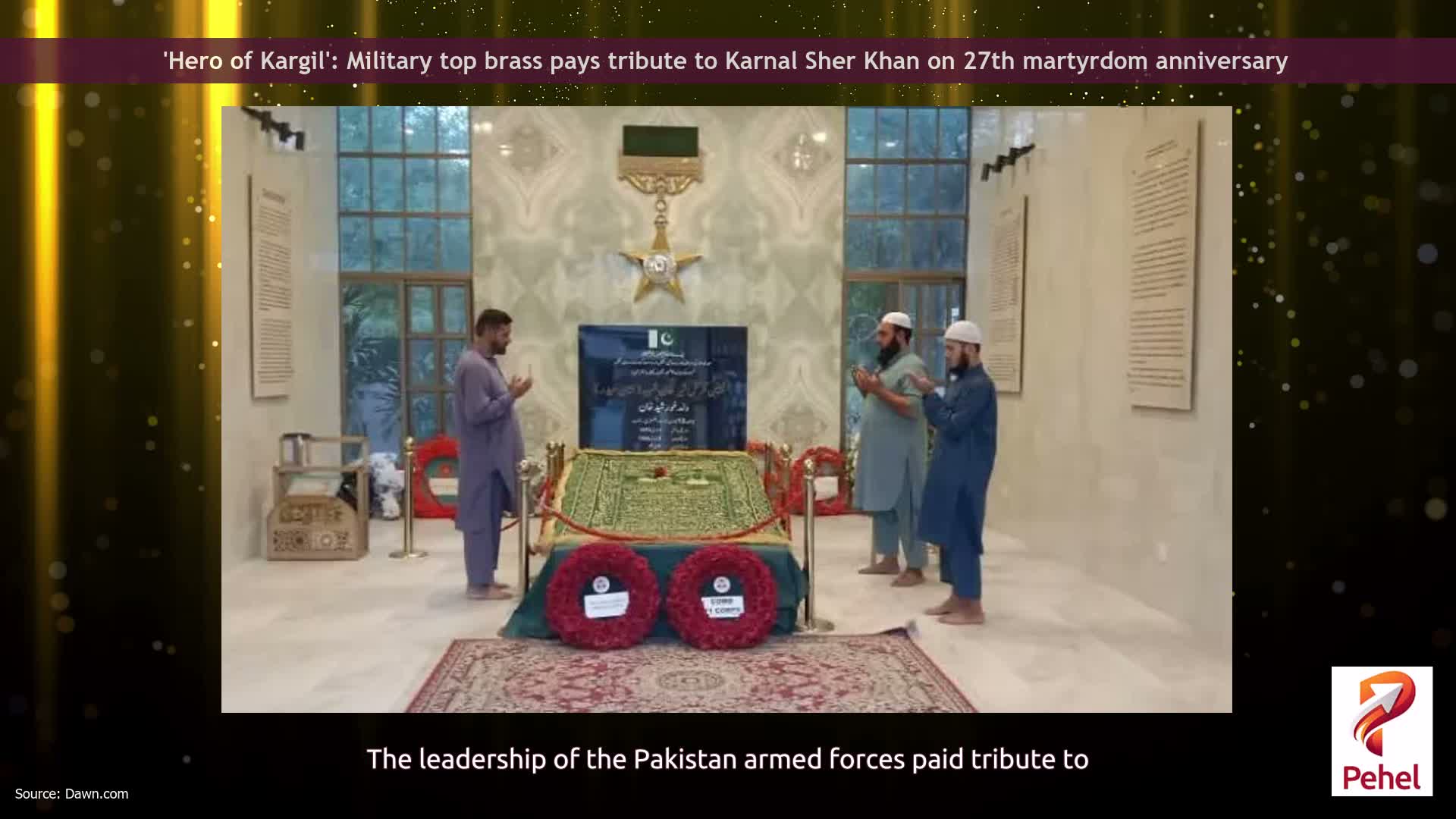 'Hero of Kargil': Military top brass pays tribute to Karnal Sher Khan on 27th martyrdom anniversary