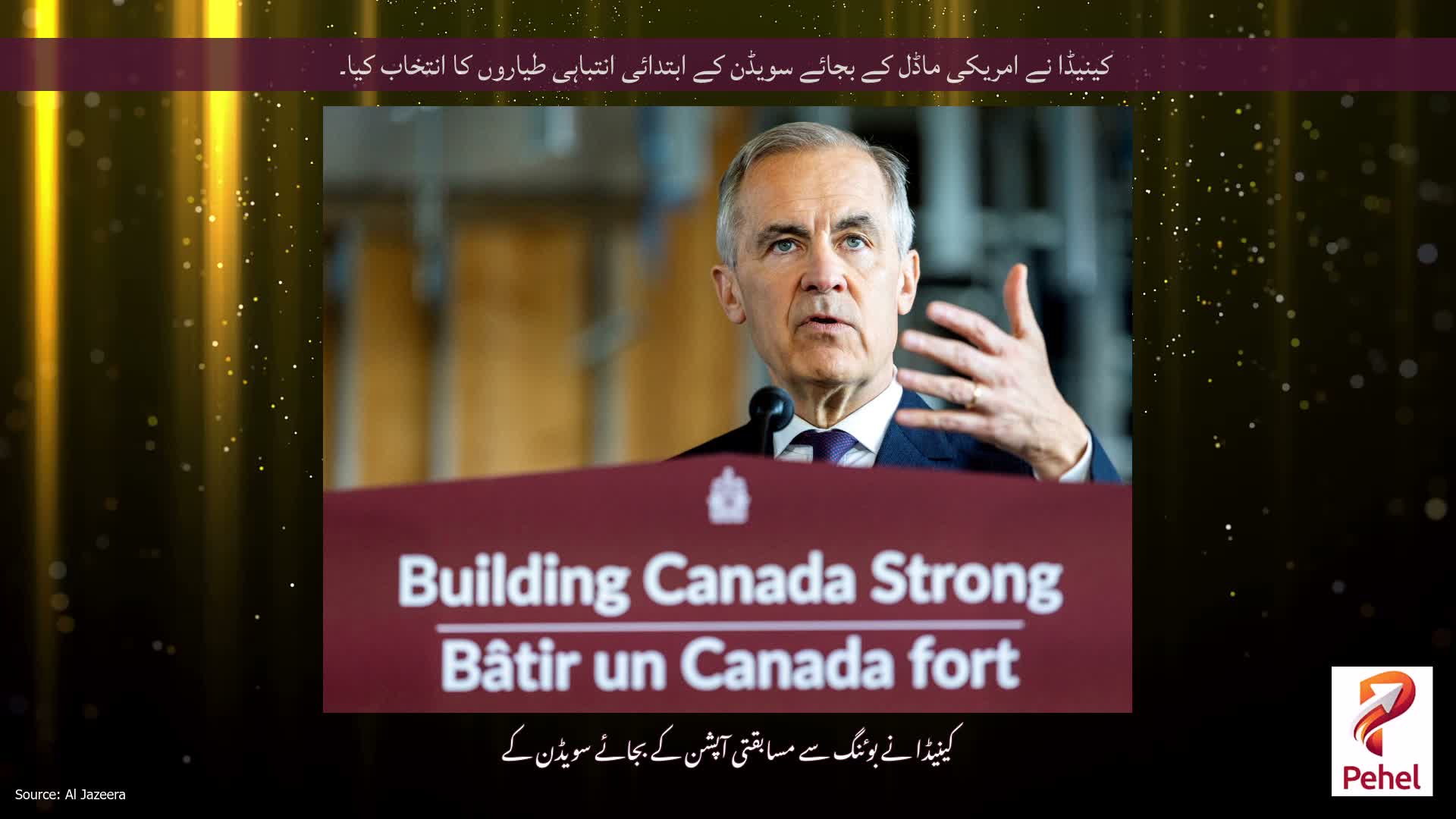 کینیڈا نے امریکی ماڈل کے بجائے سویڈن کے ابتدائی انتباہی طیاروں کا انتخاب کیا۔