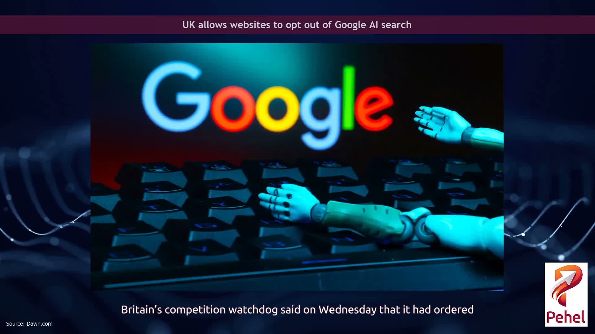 UK allows websites to opt out of Google AI search