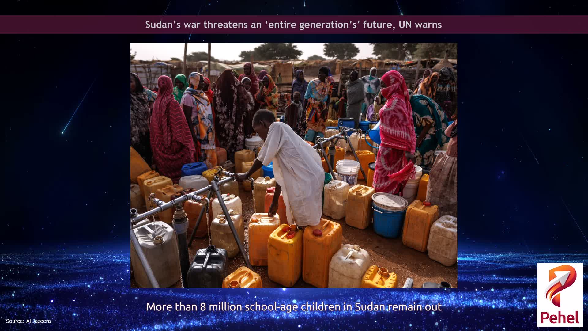 Sudan’s war threatens an ‘entire generation’s’ future, UN warns