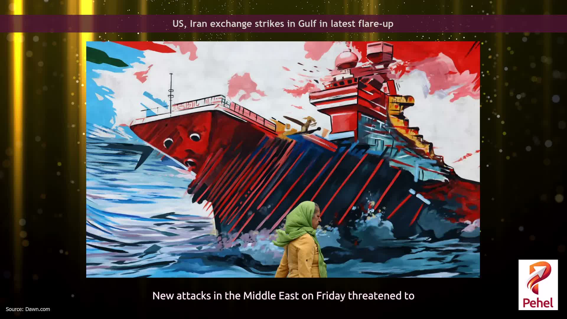 US, Iran exchange strikes in Gulf in latest flare-up
