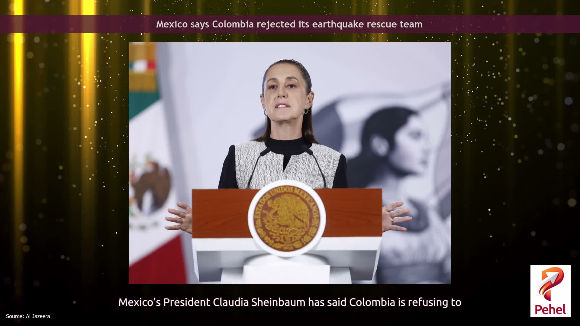Mexico says Colombia rejected its earthquake rescue team