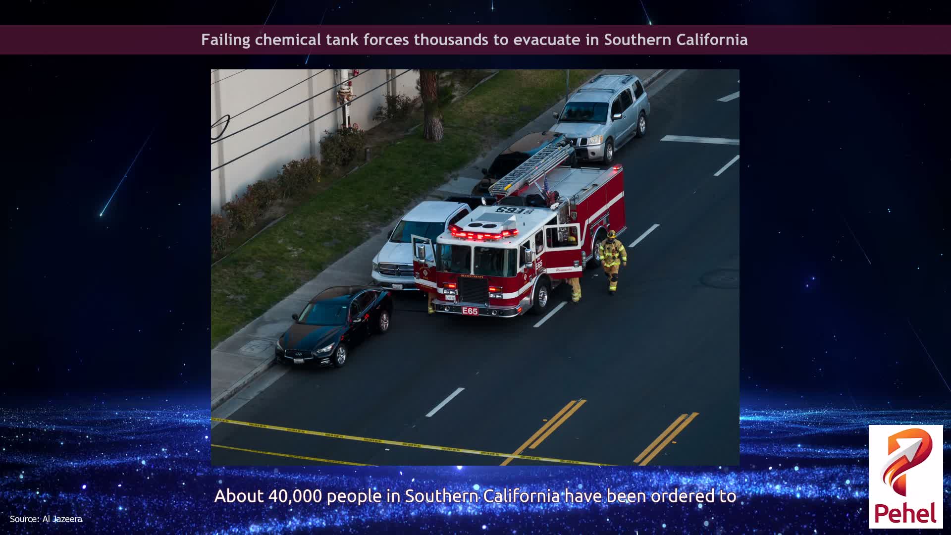 Failing chemical tank forces thousands to evacuate in Southern California