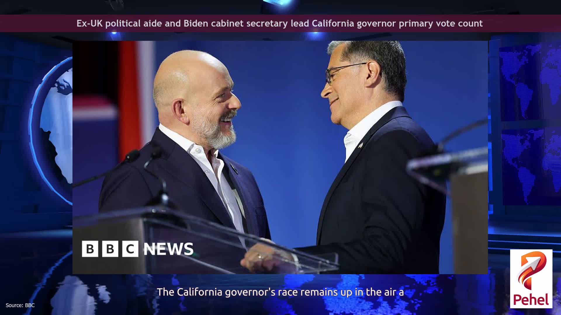 Ex-UK political aide and Biden cabinet secretary lead California governor primary vote count