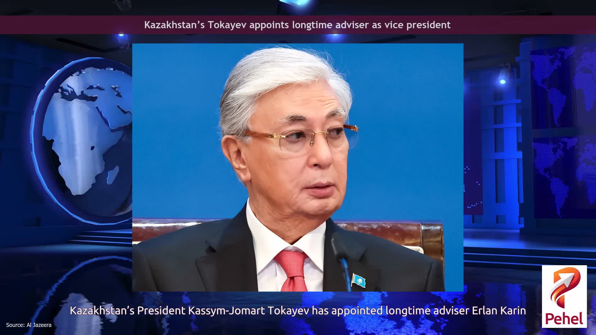 Kazakhstan’s Tokayev appoints longtime adviser as vice president