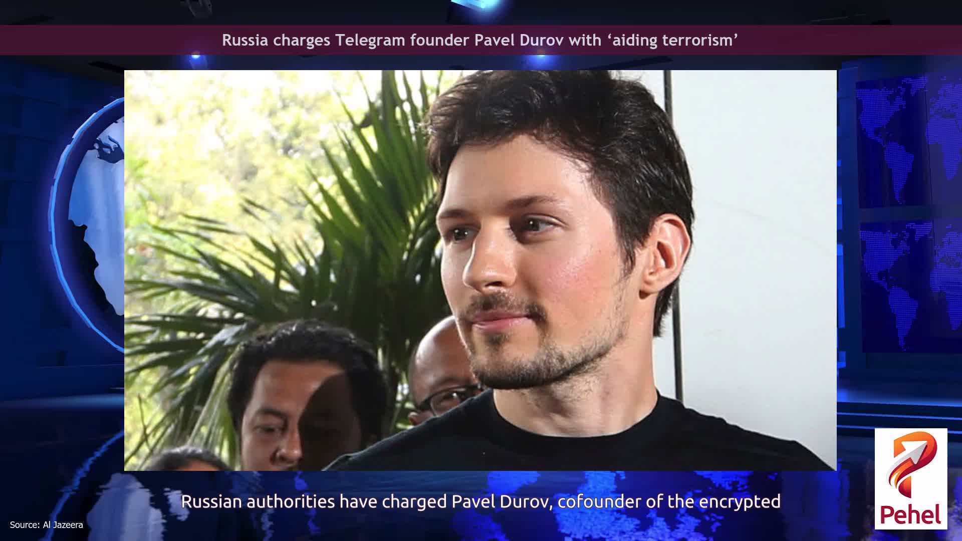 Russia charges Telegram founder Pavel Durov with ‘aiding terrorism’