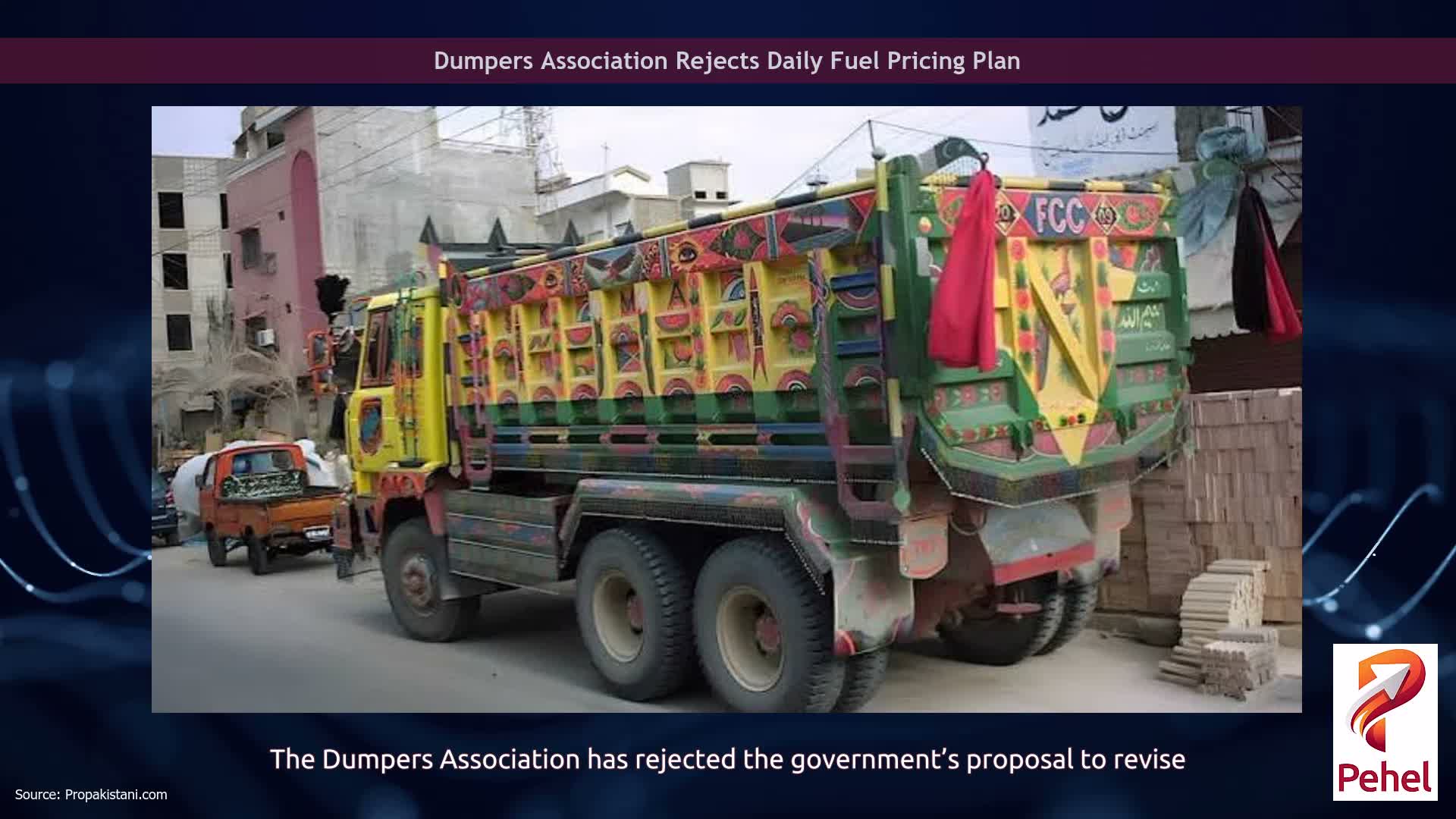 Dumpers Association Rejects Daily Fuel Pricing Plan