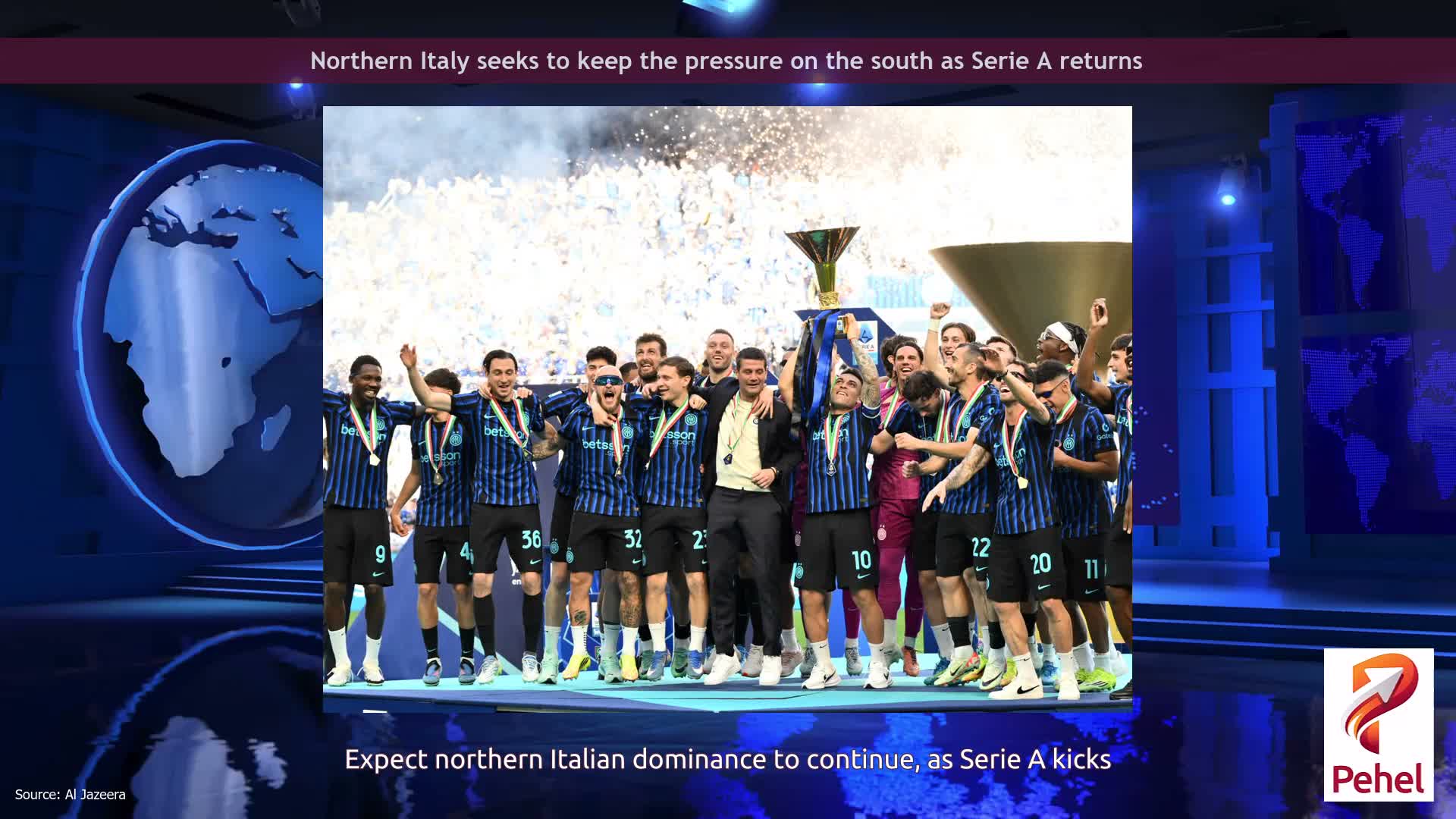Northern Italy seeks to keep the pressure on the south as Serie A returns