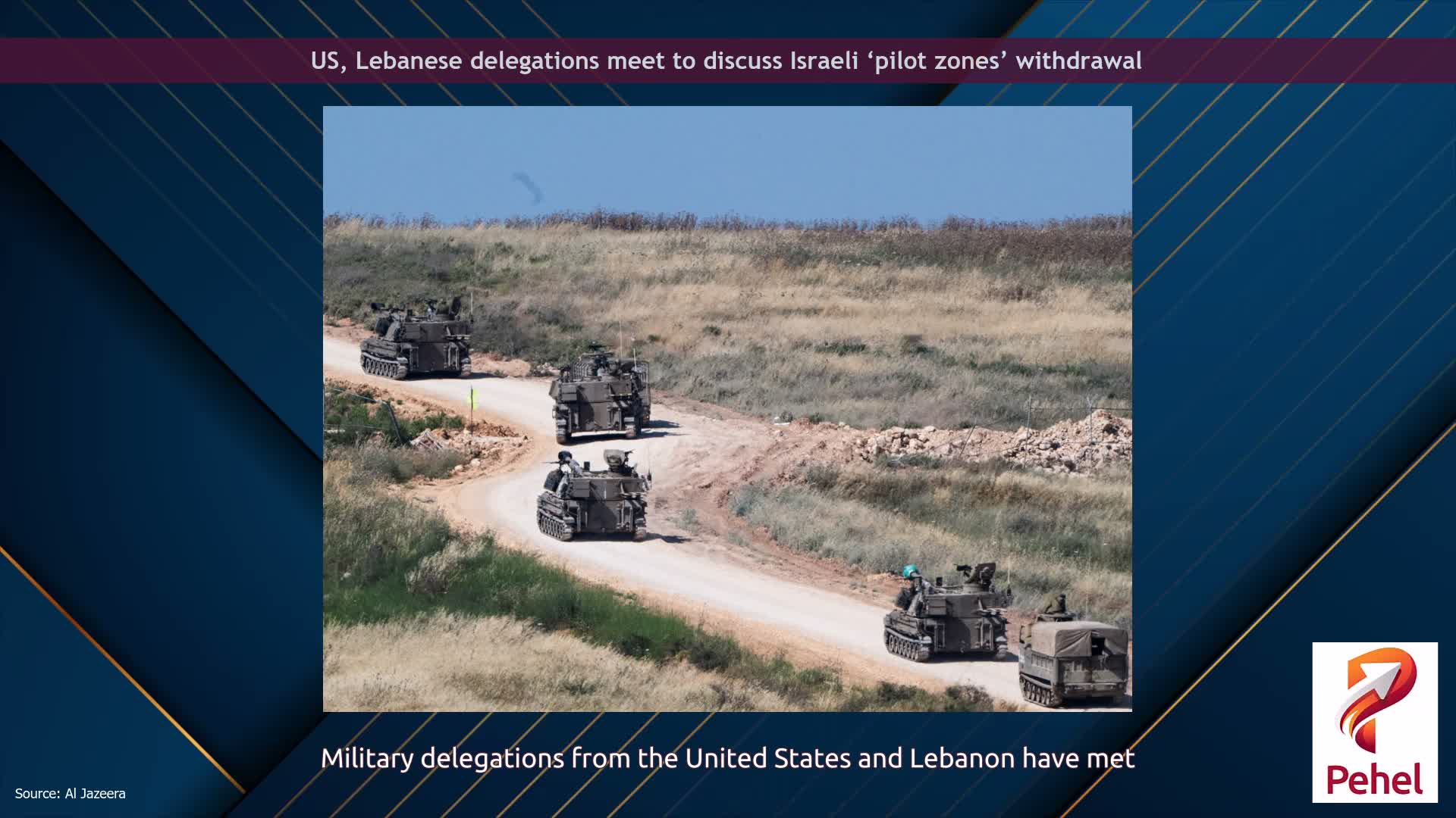 US, Lebanese delegations meet to discuss Israeli ‘pilot zones’ withdrawal