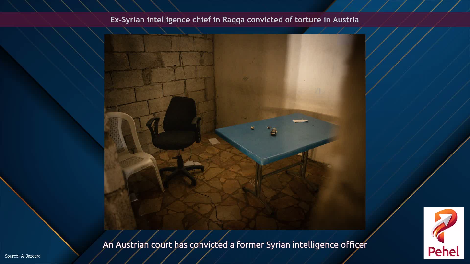 Ex-Syrian intelligence chief in Raqqa convicted of torture in Austria