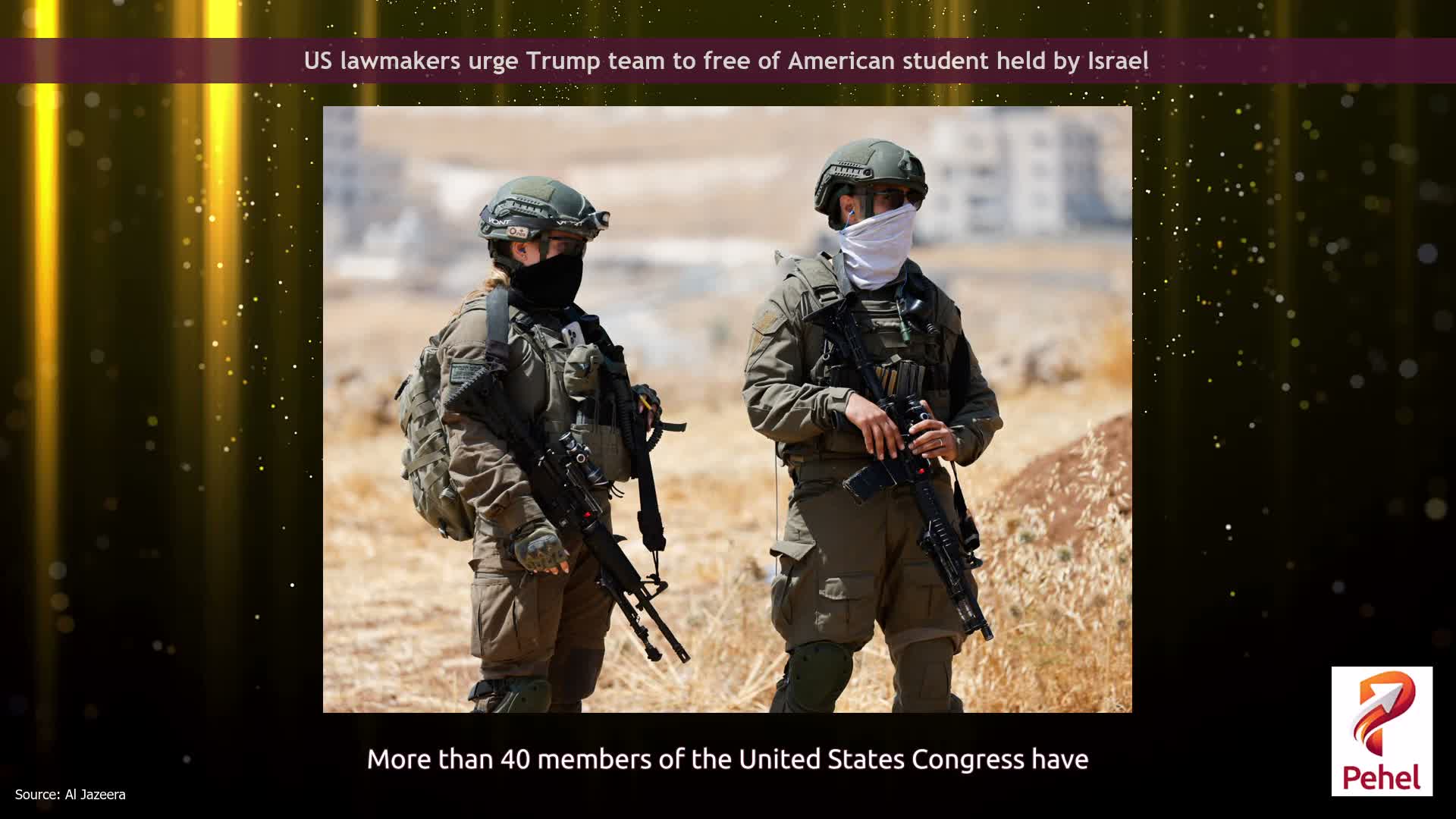 US lawmakers urge Trump team to free of American student held by Israel