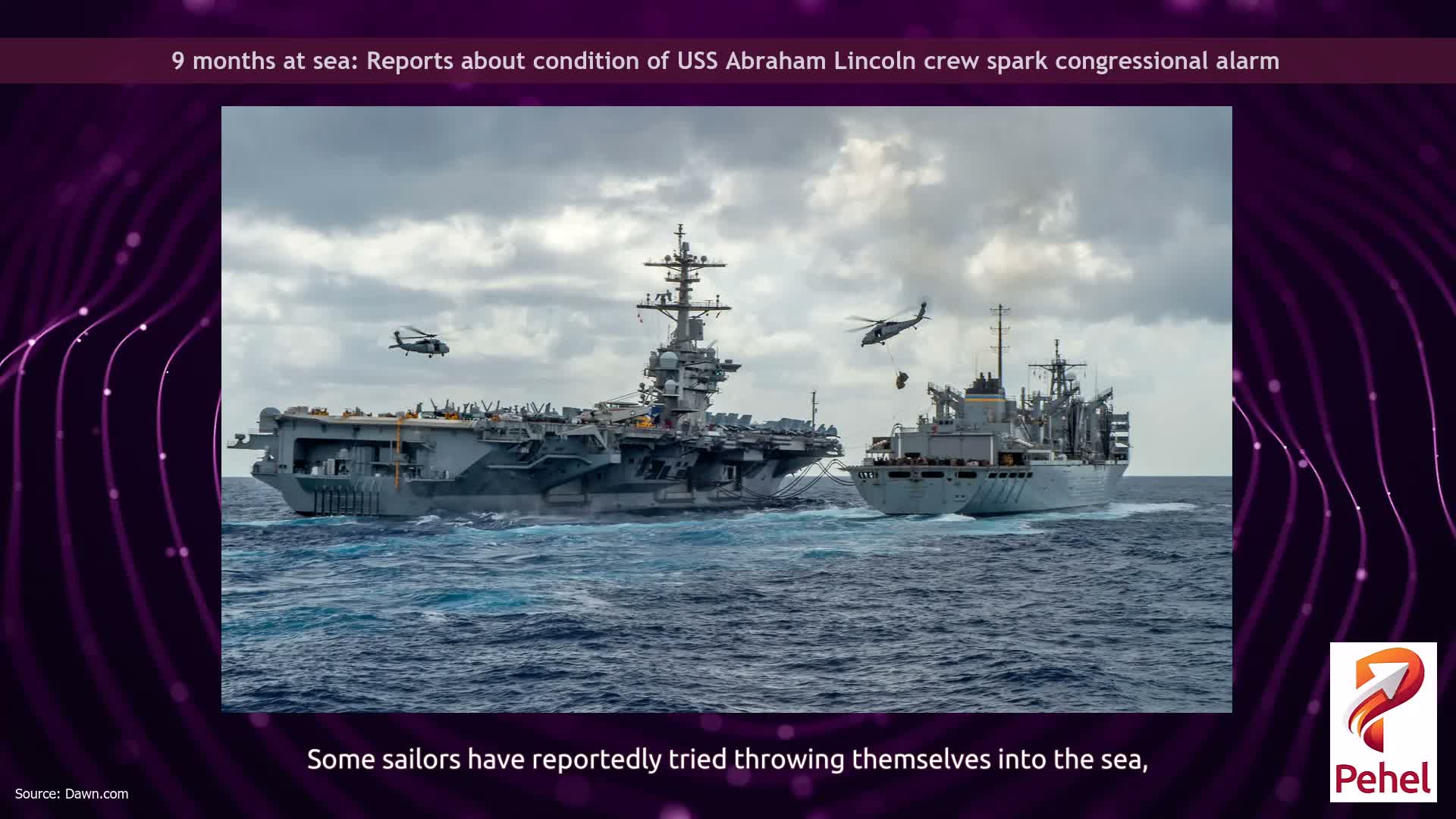 9 months at sea: Reports about condition of USS Abraham Lincoln crew spark congressional alarm