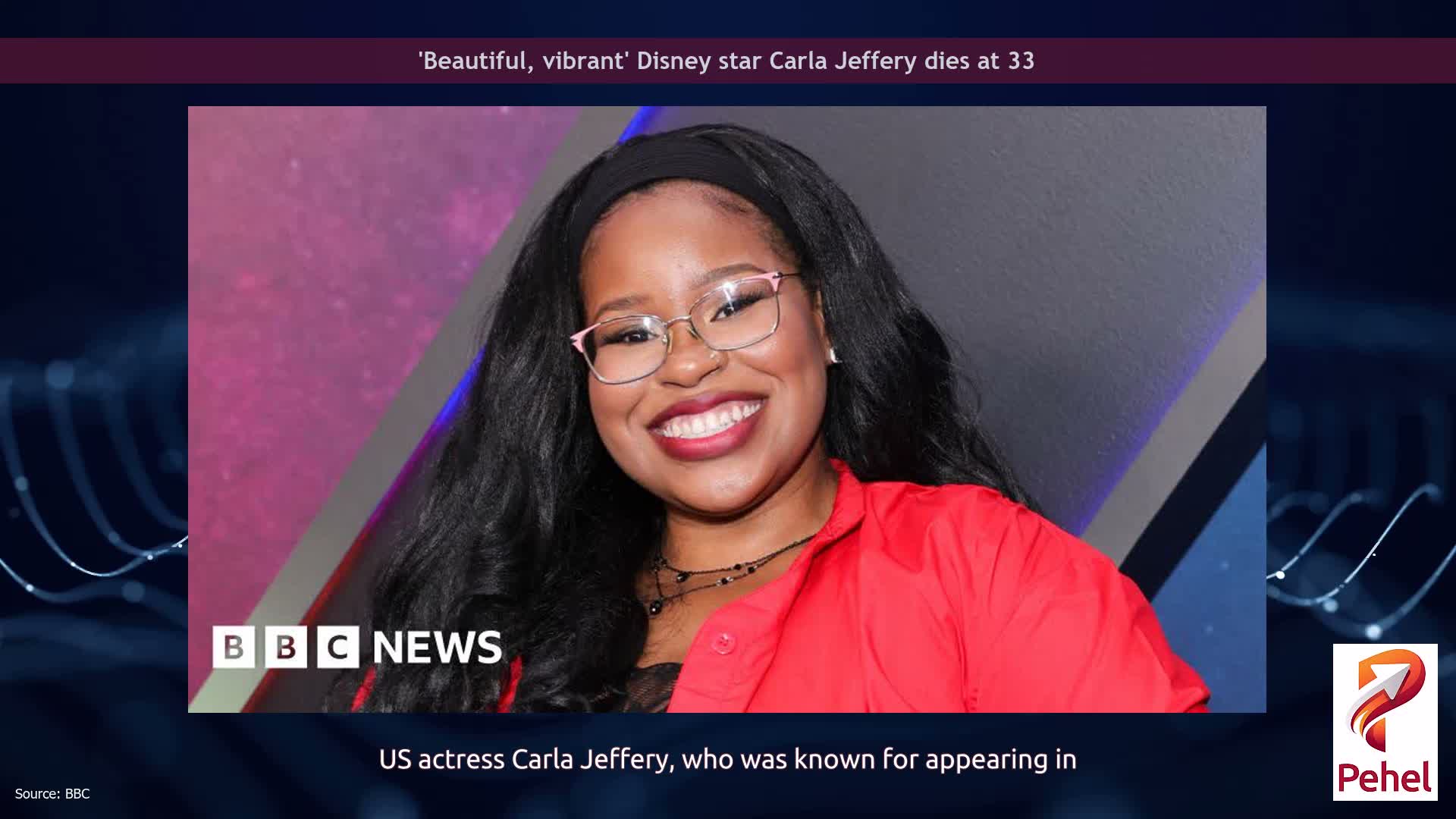 'Beautiful, vibrant' Disney star Carla Jeffery dies at 33