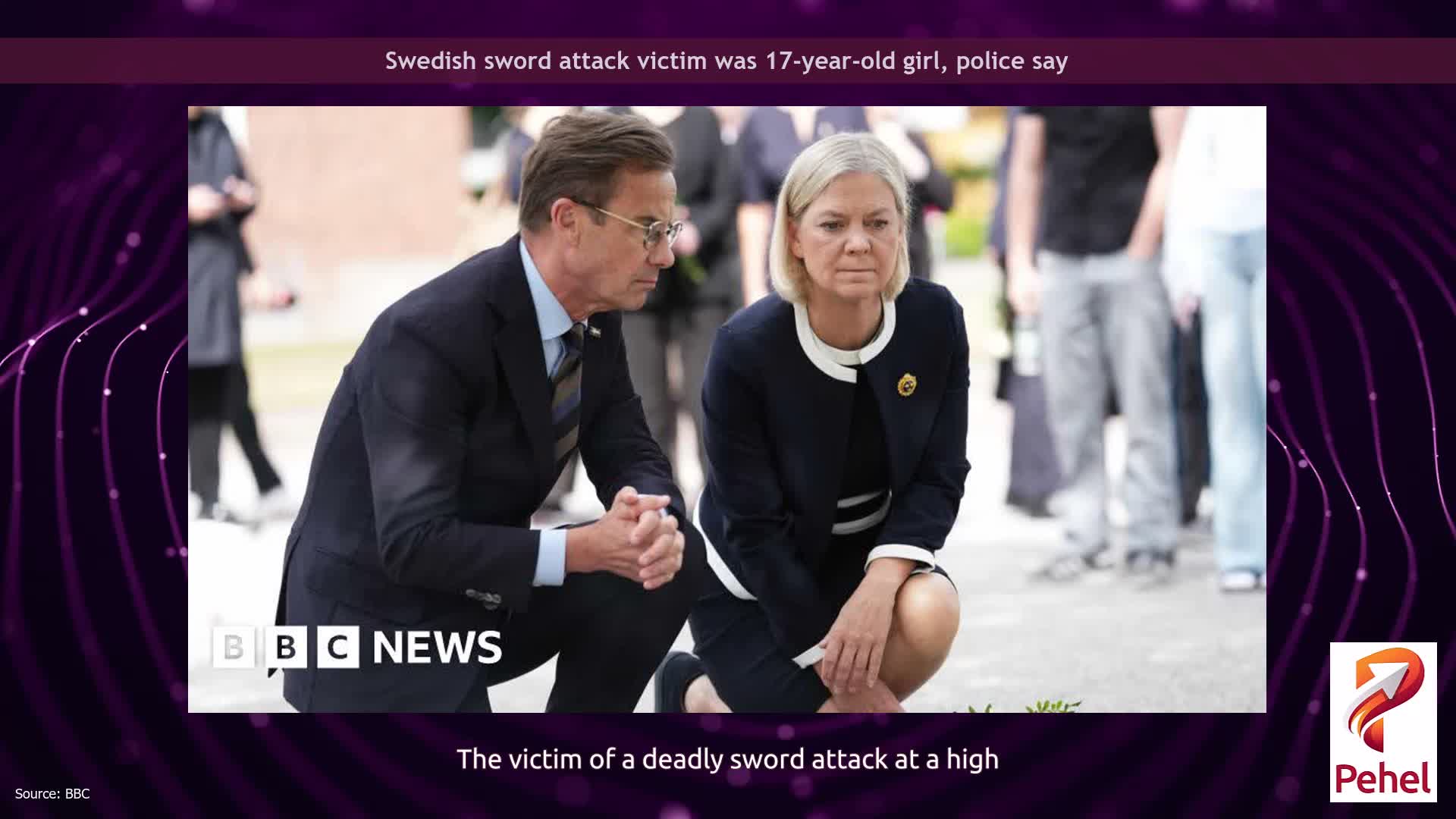 Swedish sword attack victim was 17-year-old girl, police say