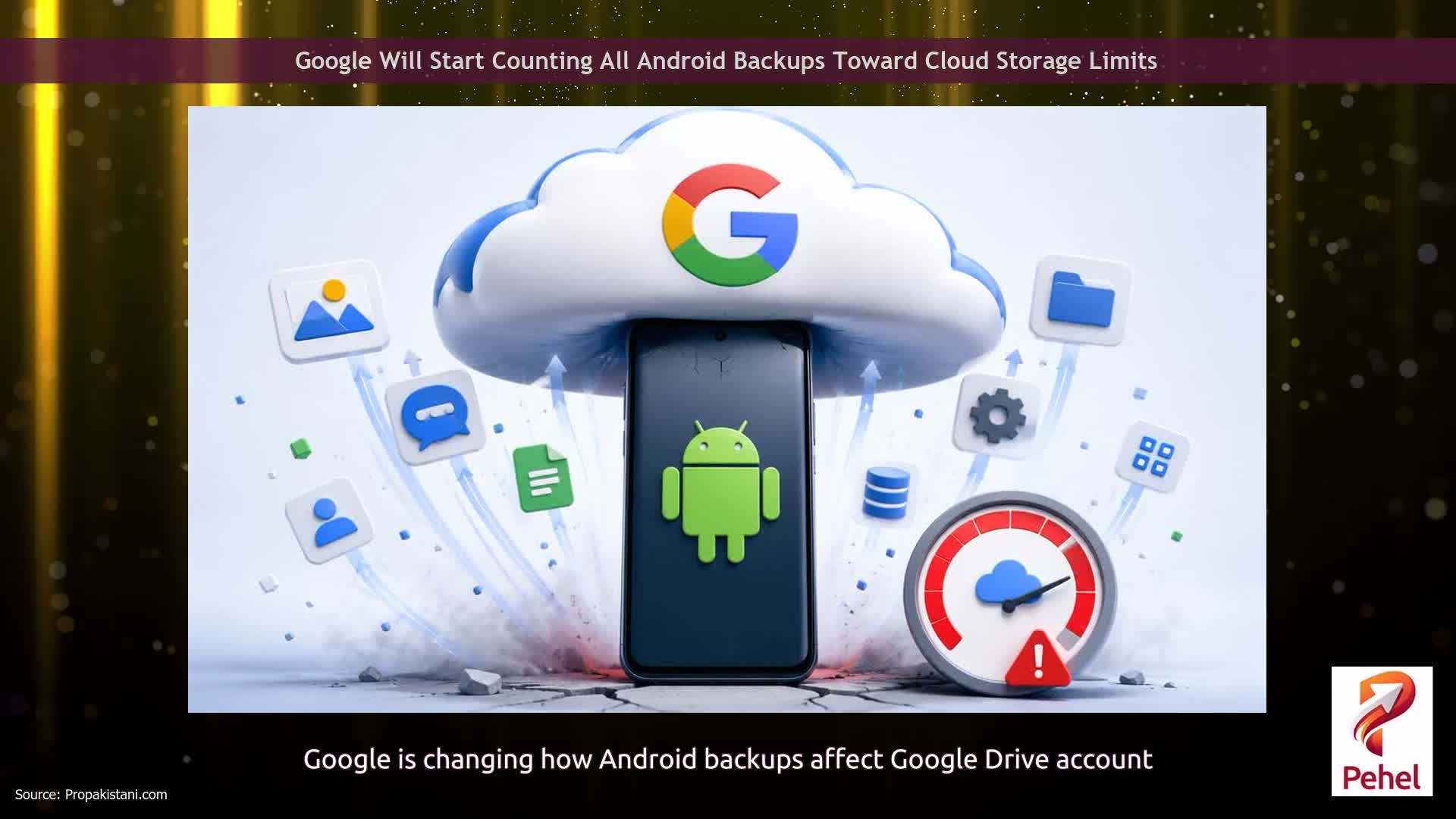Google Will Start Counting All Android Backups Toward Cloud Storage Limits