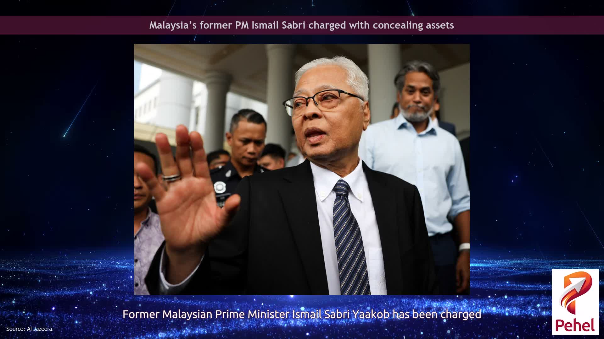 Malaysia’s former PM Ismail Sabri charged with concealing assets