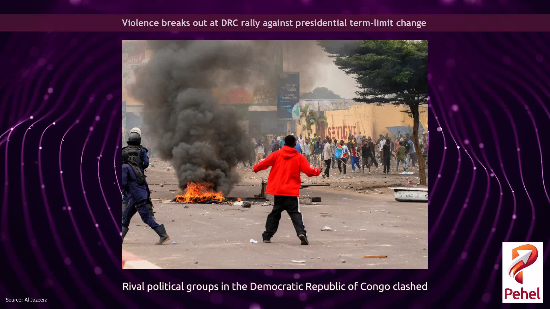 Violence breaks out at DRC rally against presidential term-limit change