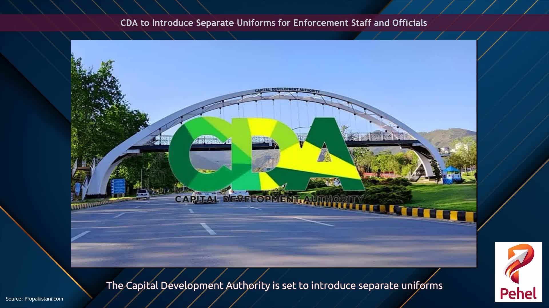 CDA to Introduce Separate Uniforms for Enforcement Staff and Officials