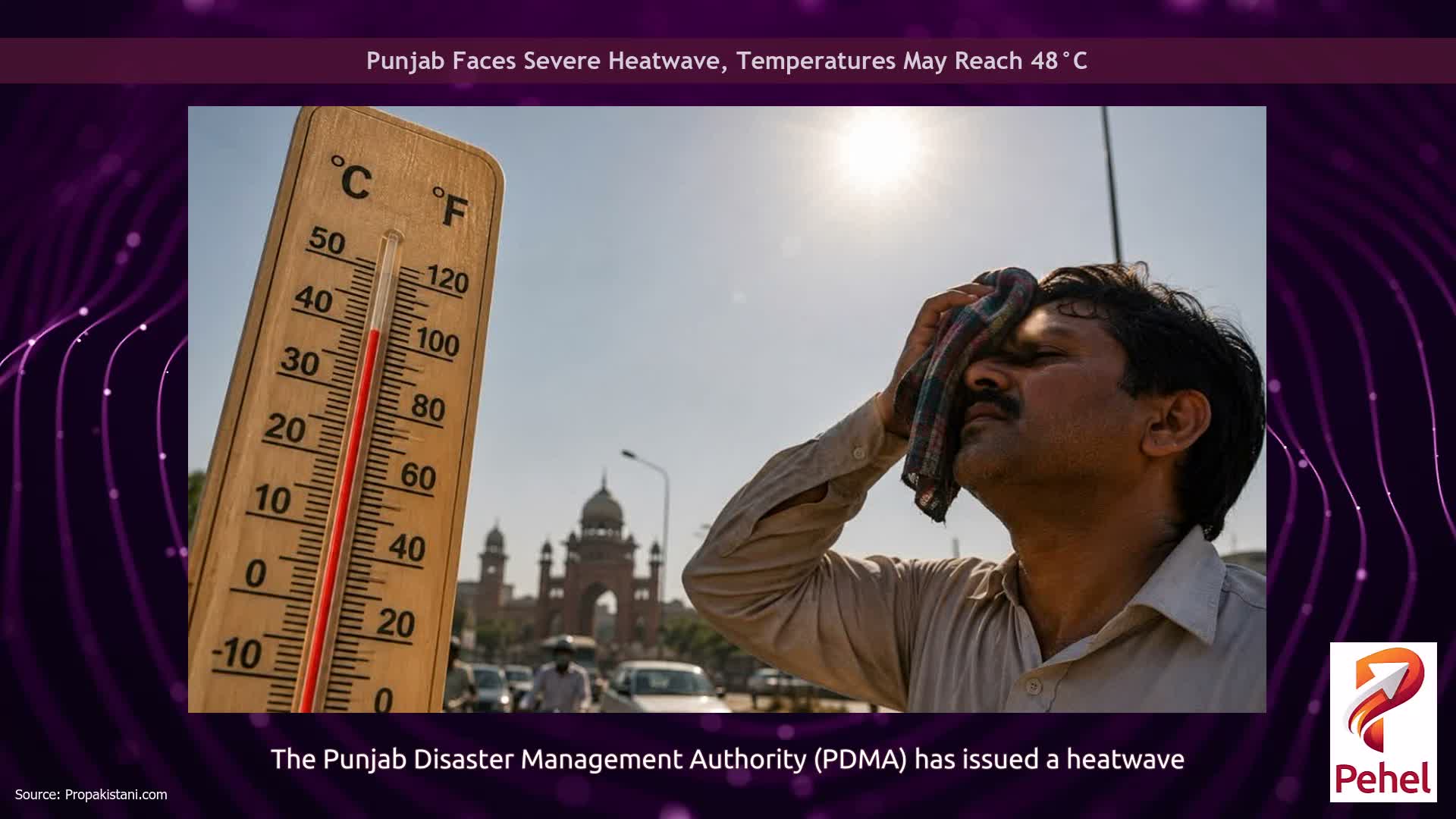 Punjab Faces Severe Heatwave, Temperatures May Reach 48°C