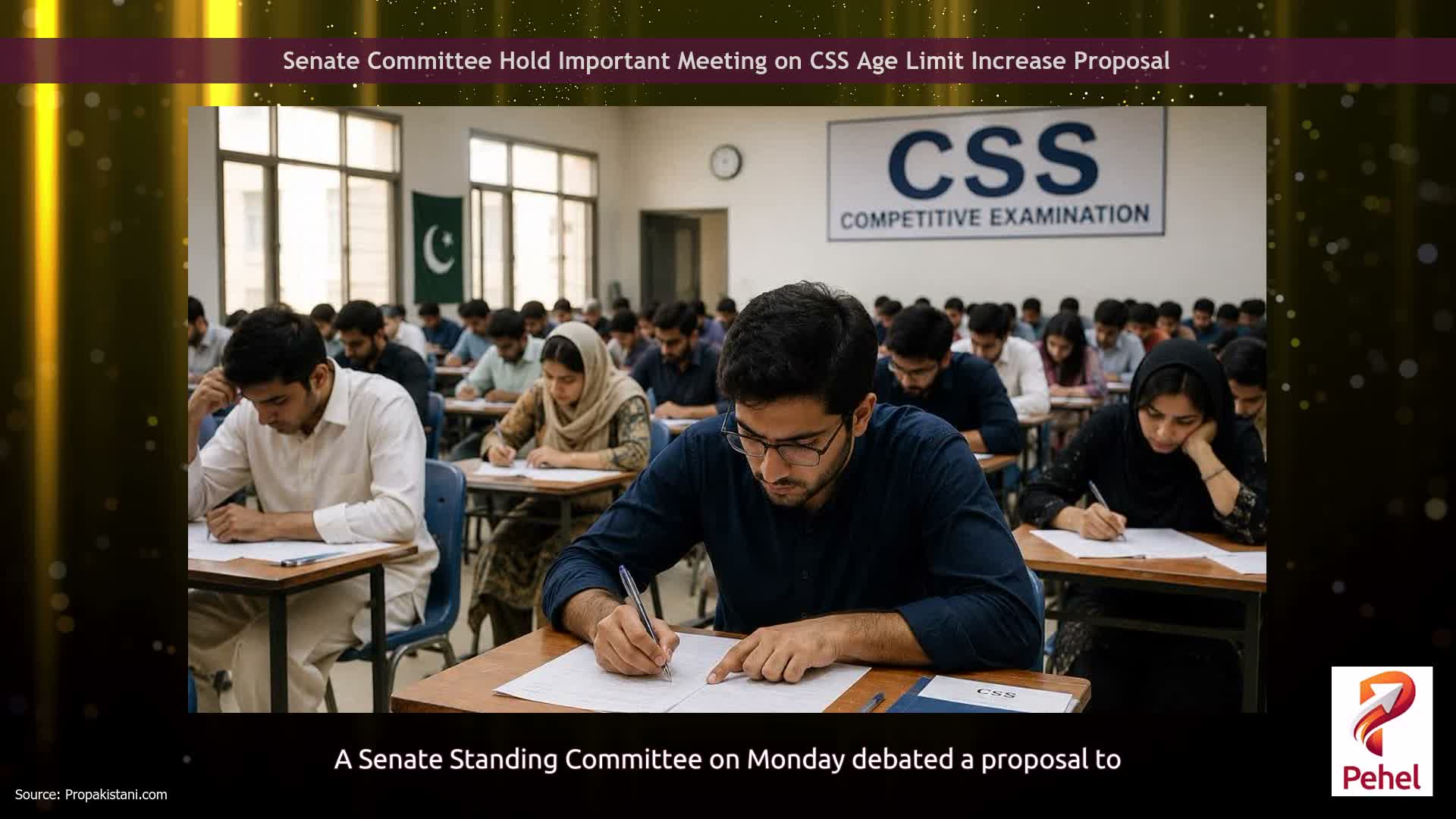 Senate Committee Hold Important Meeting on CSS Age Limit Increase Proposal
