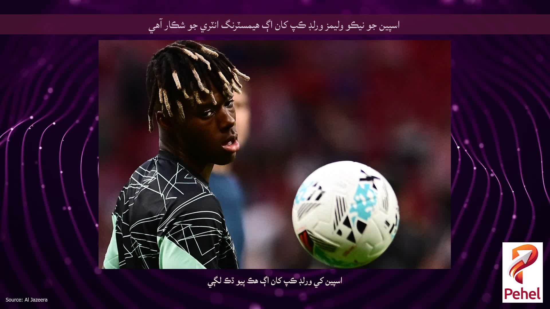 اسپين جو نيڪو وليمز ورلڊ ڪپ کان اڳ هيمسٽرنگ انٽري جو شڪار آهي