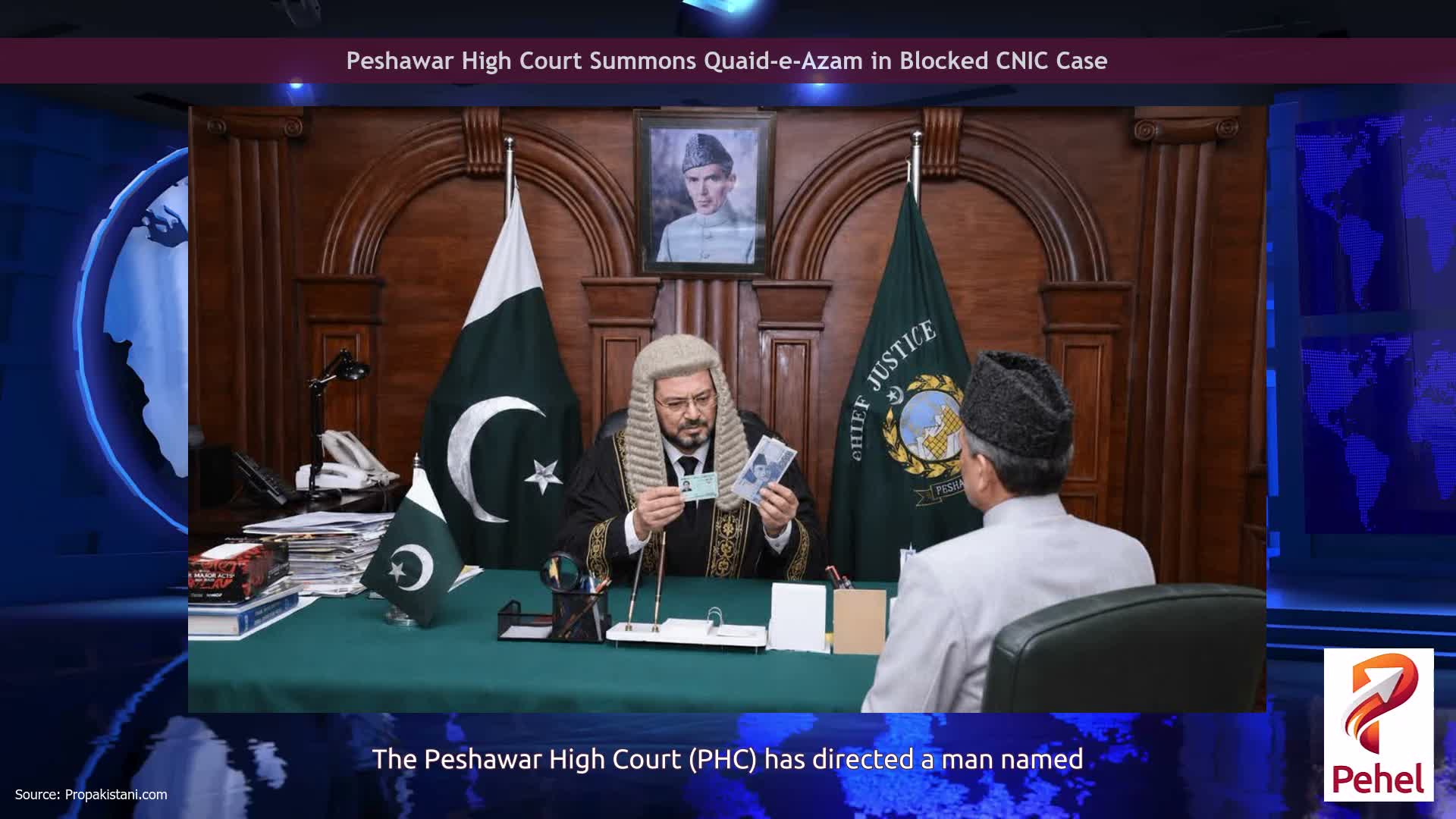 Peshawar High Court Summons Quaid-e-Azam in Blocked CNIC Case