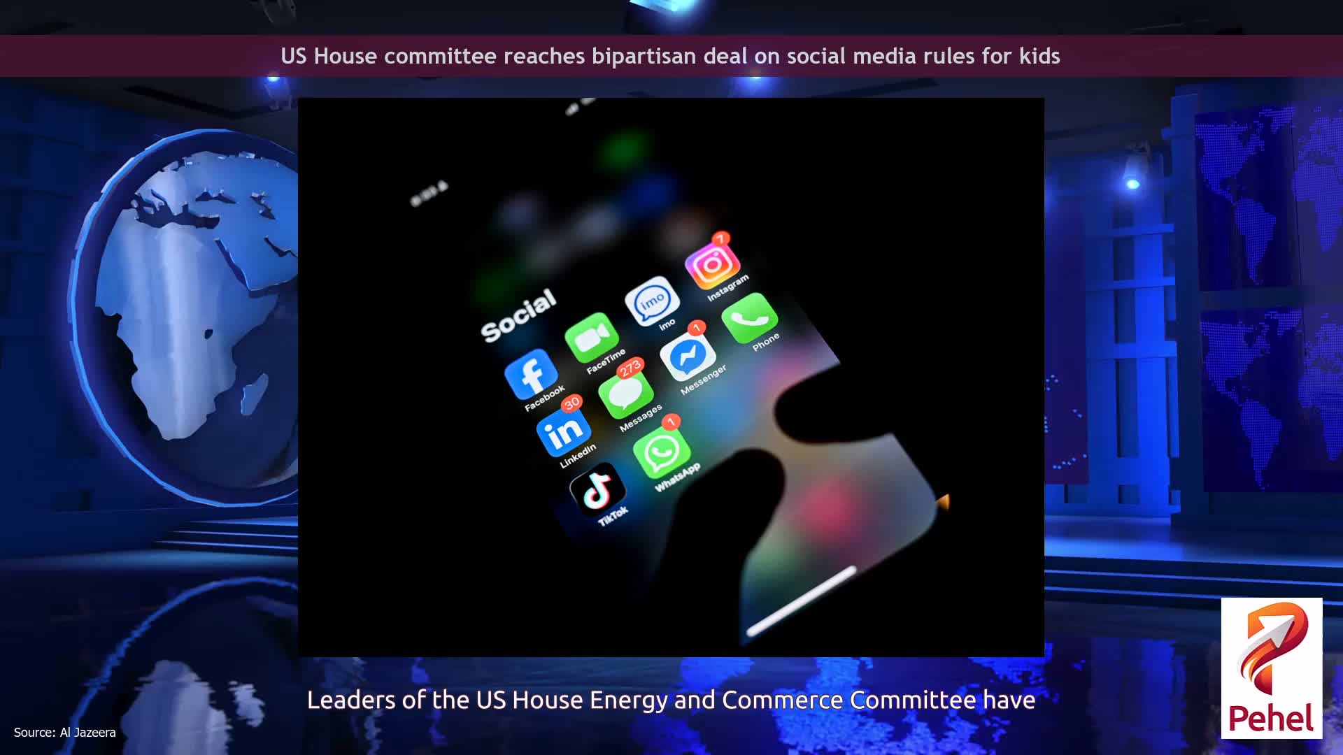 US House committee reaches bipartisan deal on social media rules for kids