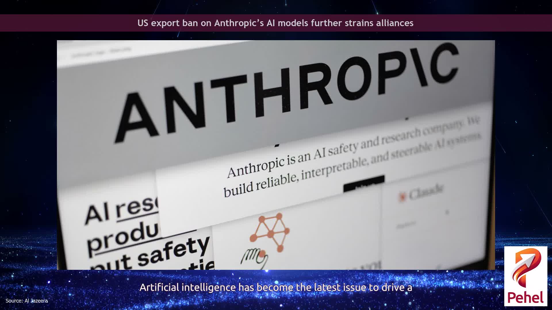 US export ban on Anthropic’s AI models further strains alliances