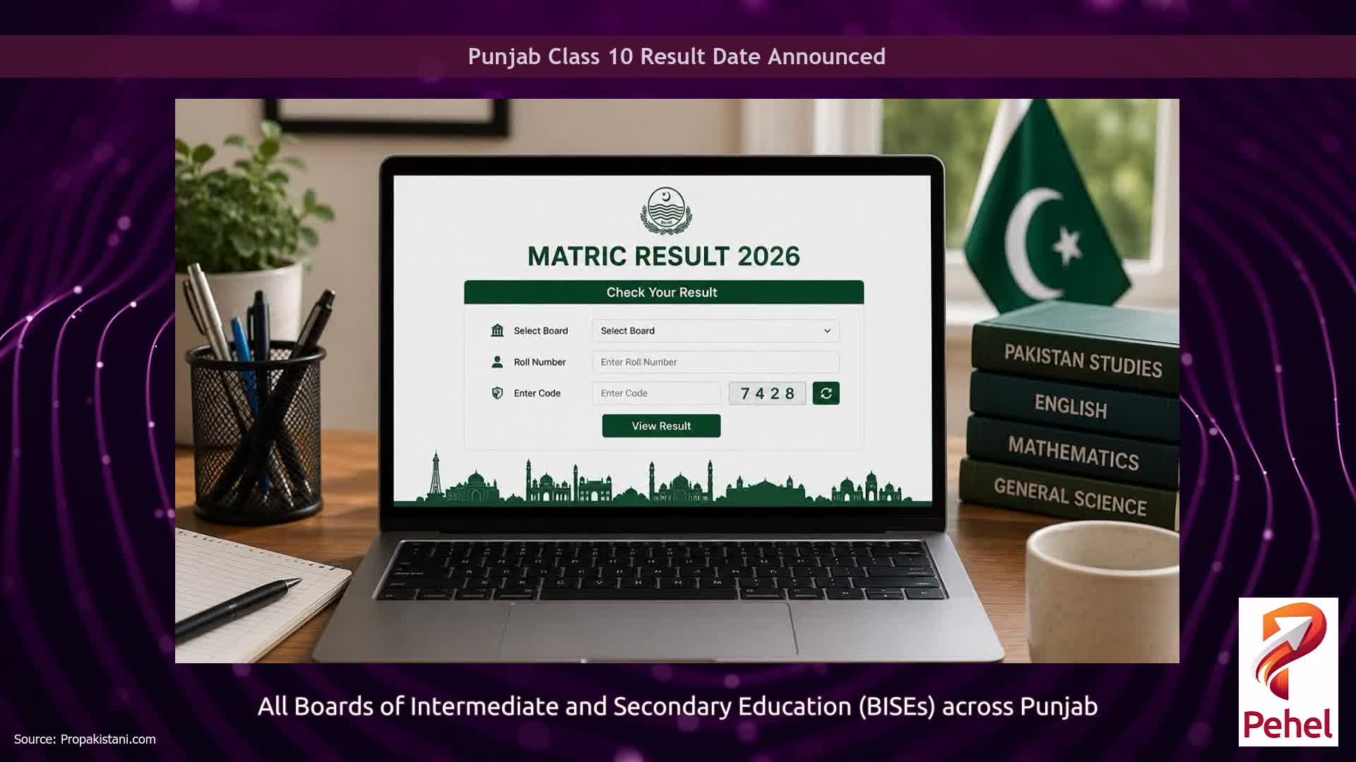 Punjab Class 10 Result Date Announced